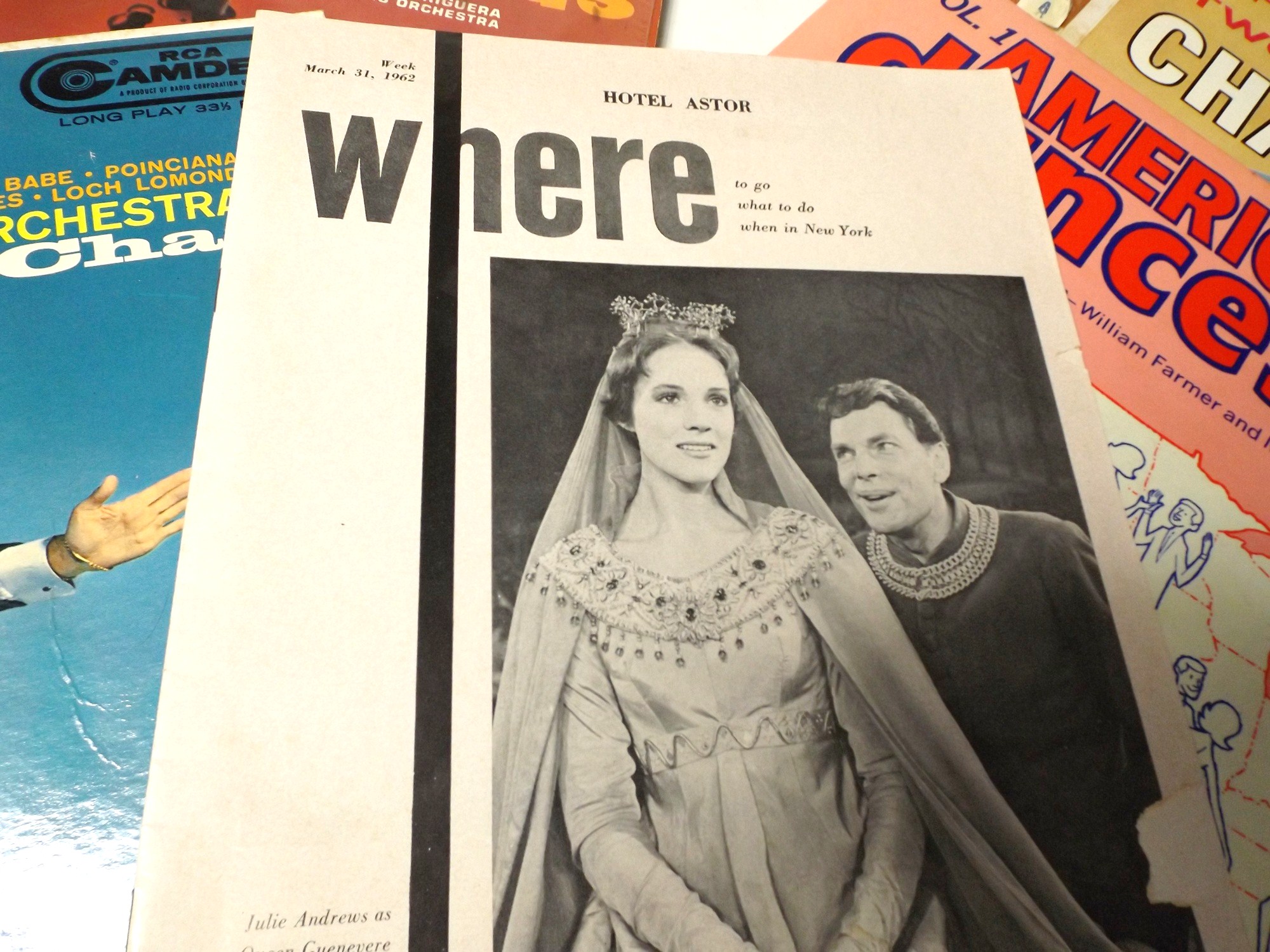 Retro Dance Albums, Musical Handbills