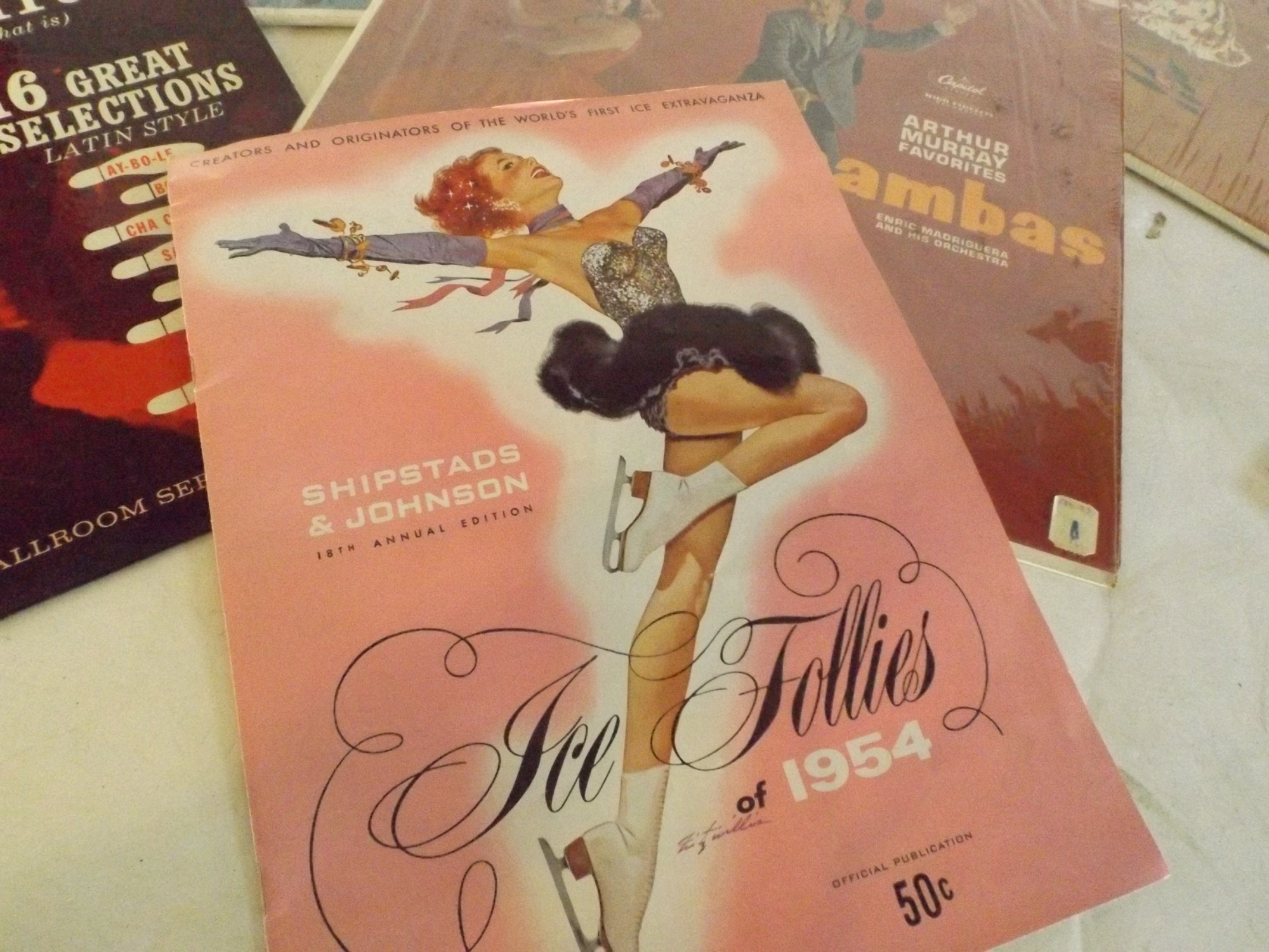 Retro Dance Albums, Musical Handbills