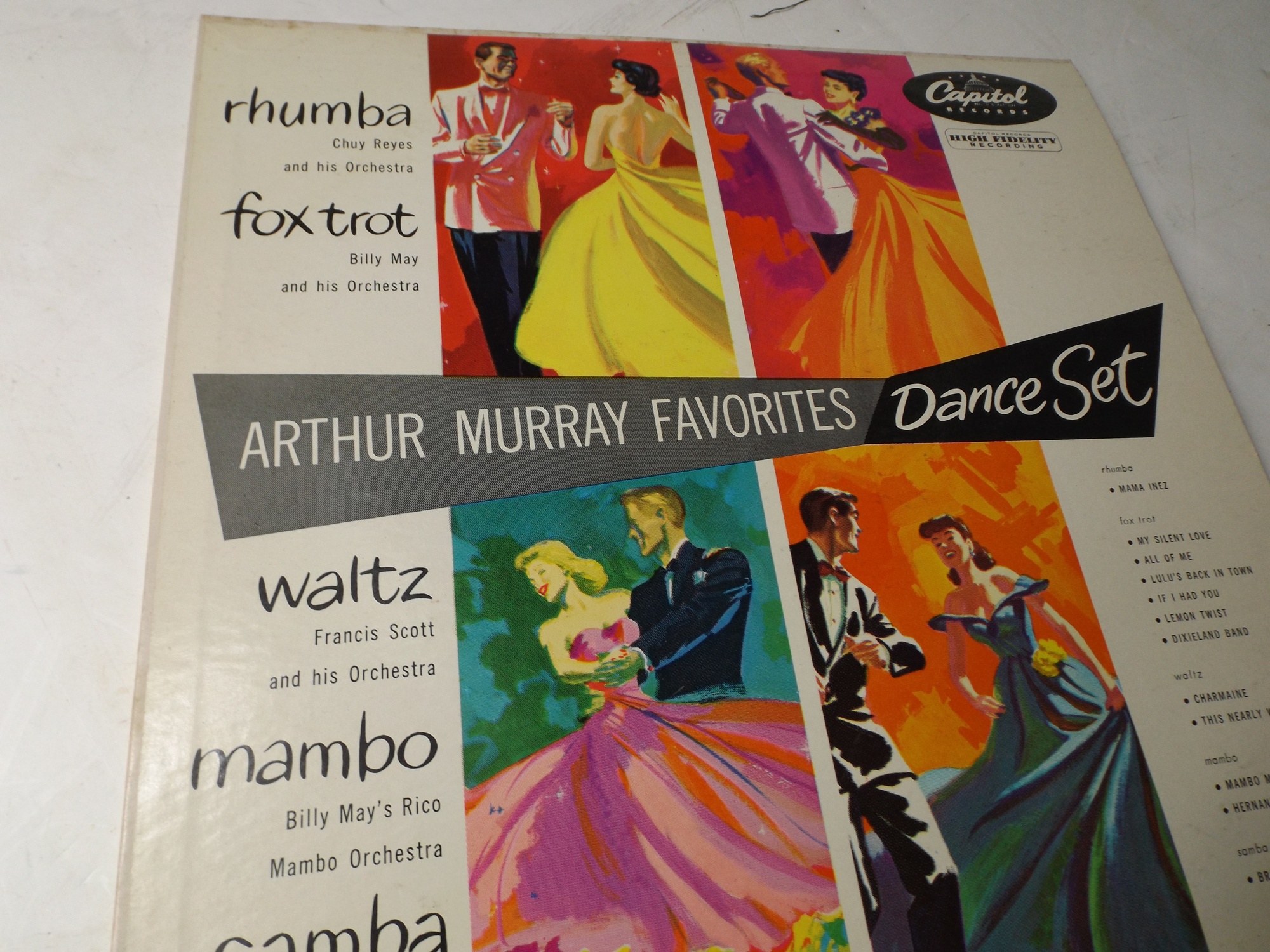 Retro Dance Albums, Musical Handbills