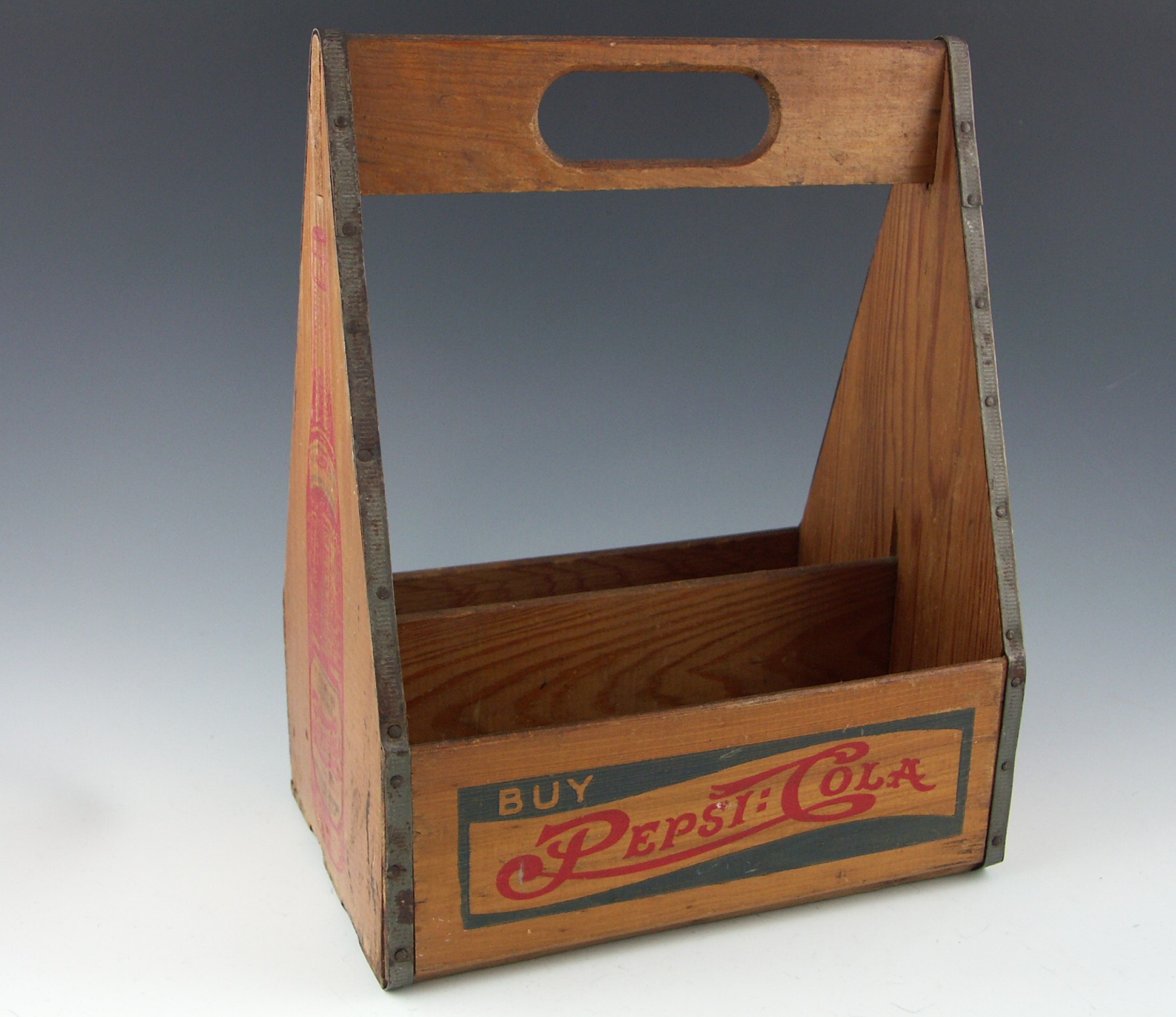 Vintage 1940s Pepsi Cola 6-Pack Carrier