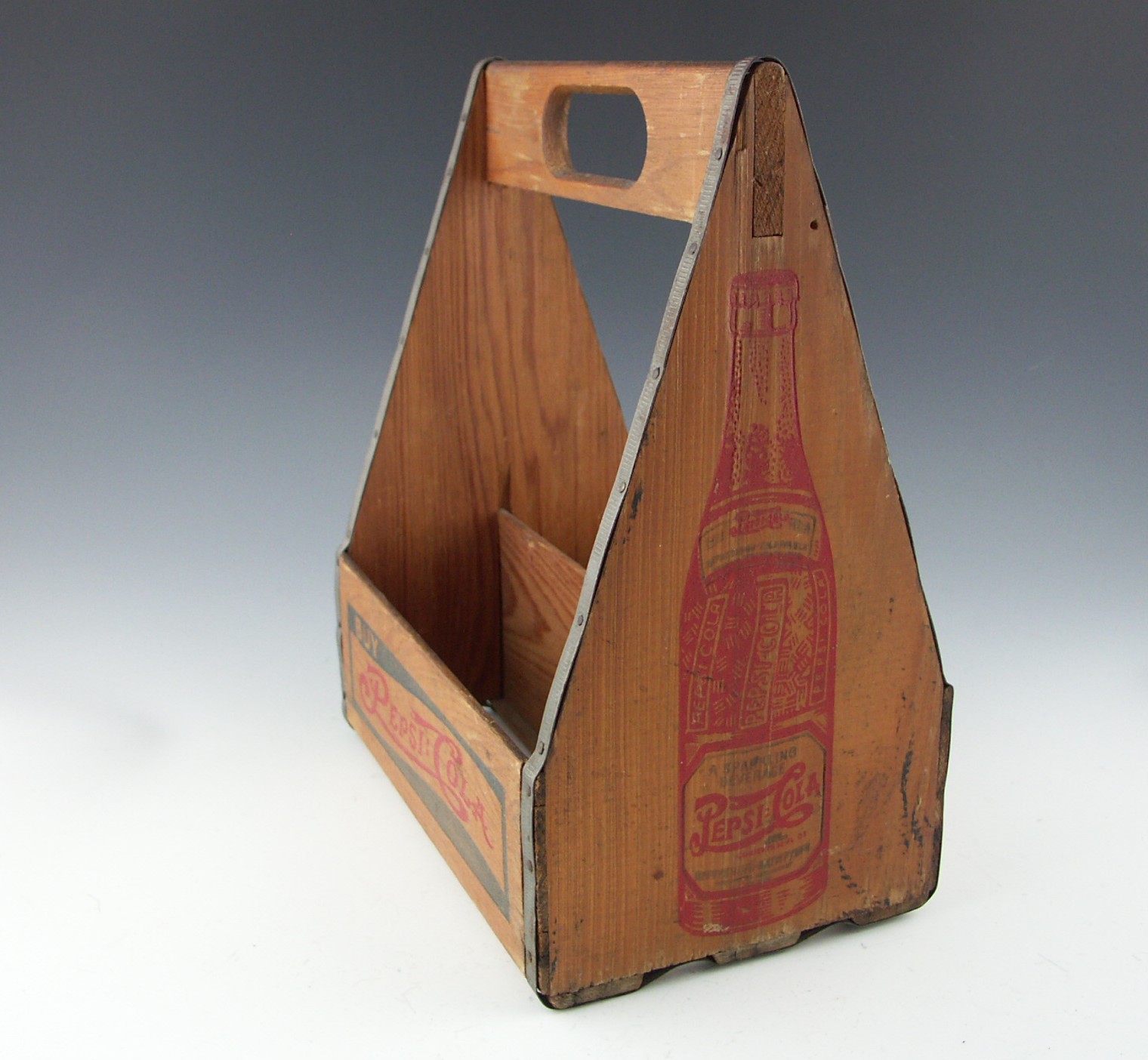 Vintage 1940s Pepsi Cola 6-Pack Carrier