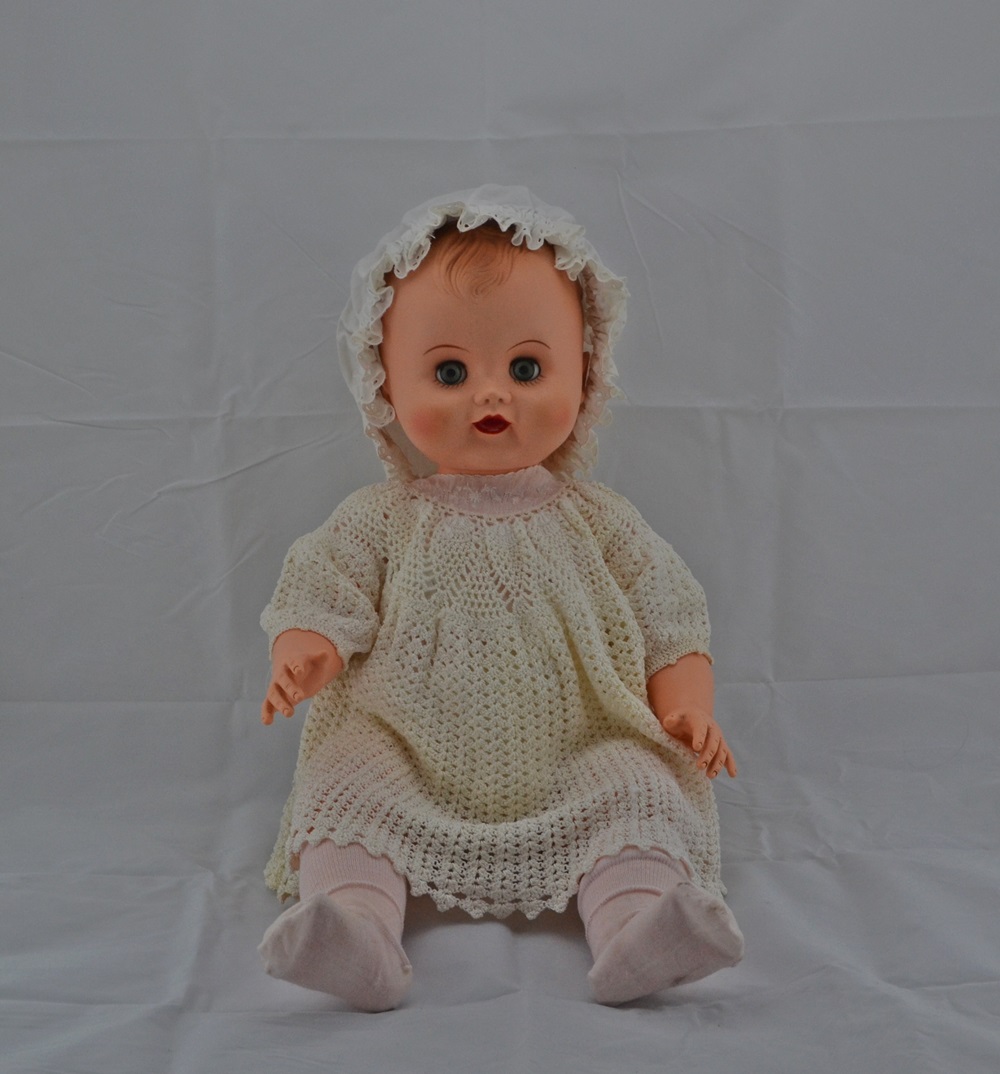 Vintage Hard Plastic Doll