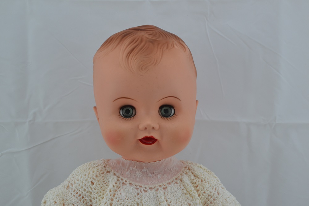 Vintage Hard Plastic Doll