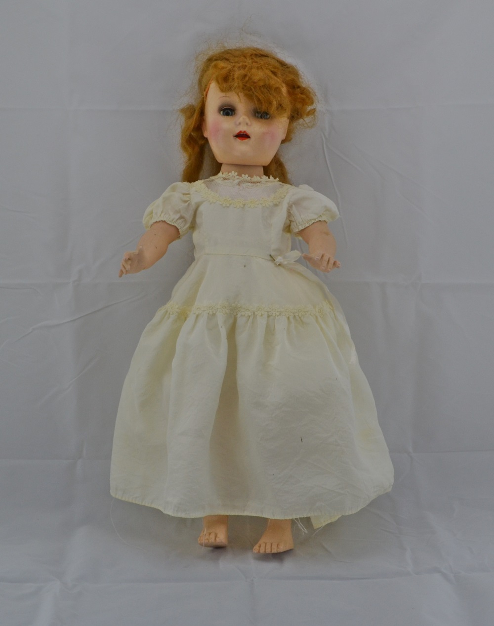 Vintage Hard Plastic Doll 