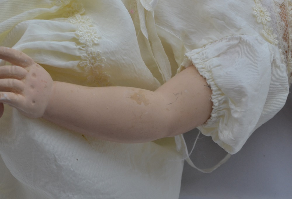 Vintage Hard Plastic Doll 