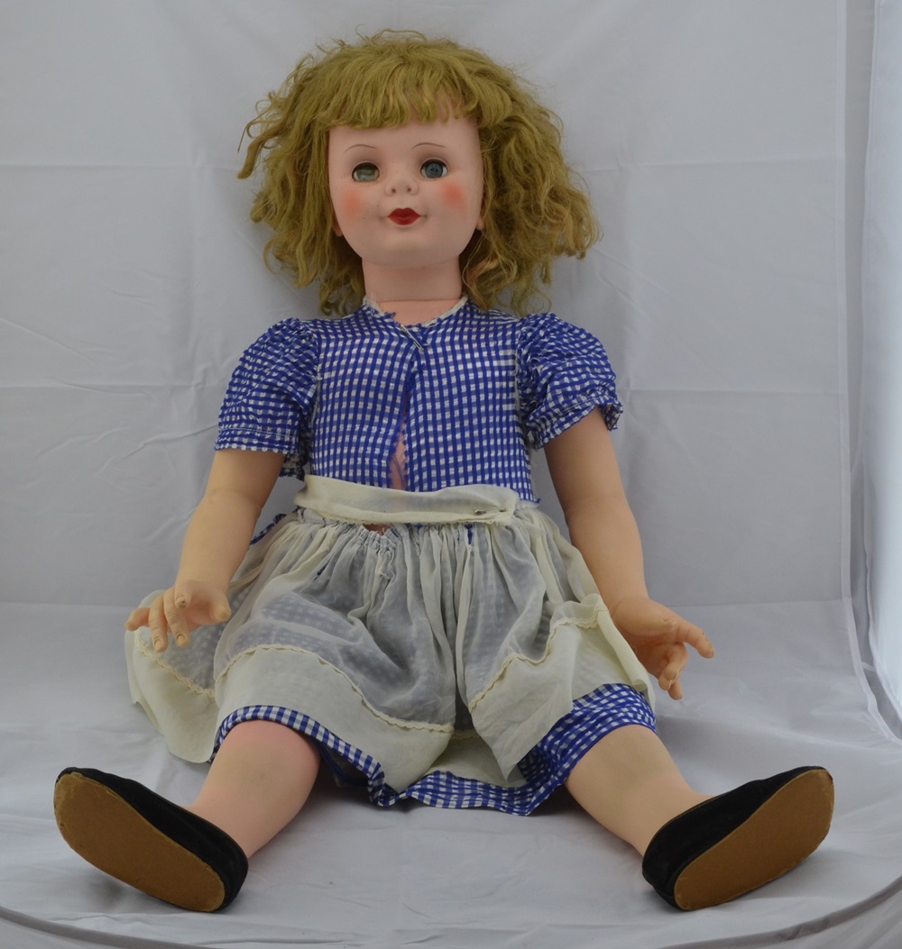 Vintage Hard Plastic Doll