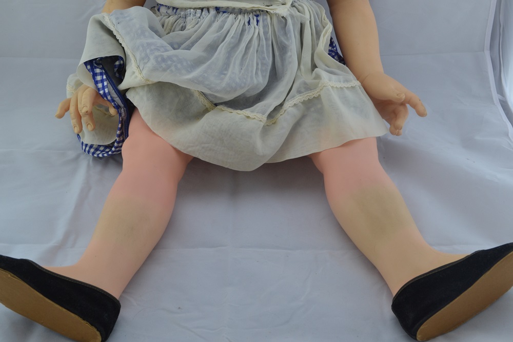 Vintage Hard Plastic Doll