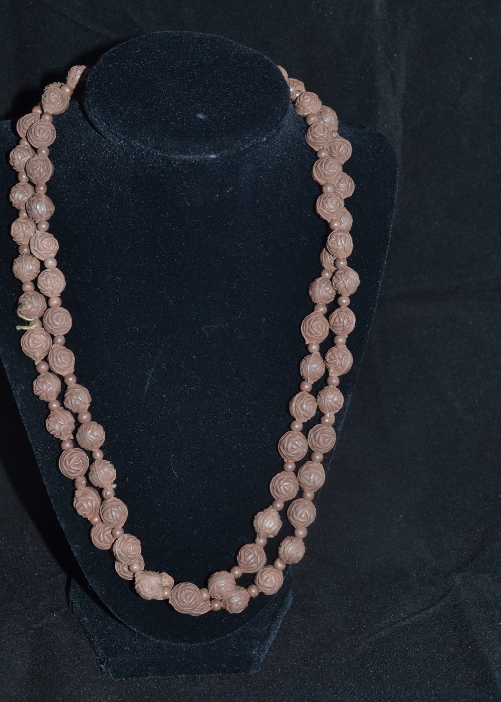 Vintage Wooden Look Jewelry Group