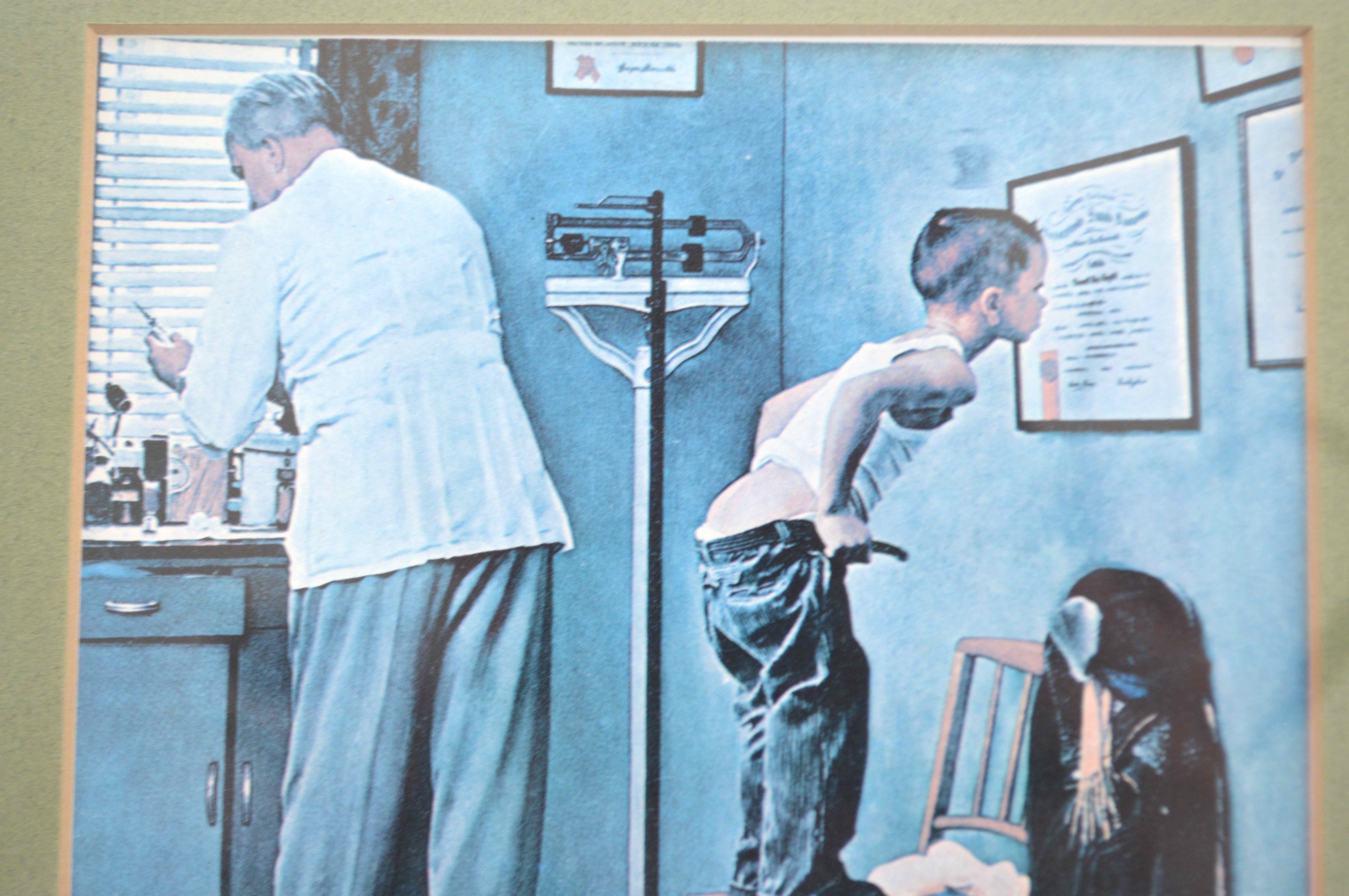 Pair of Framed Norman Rockwell Prints