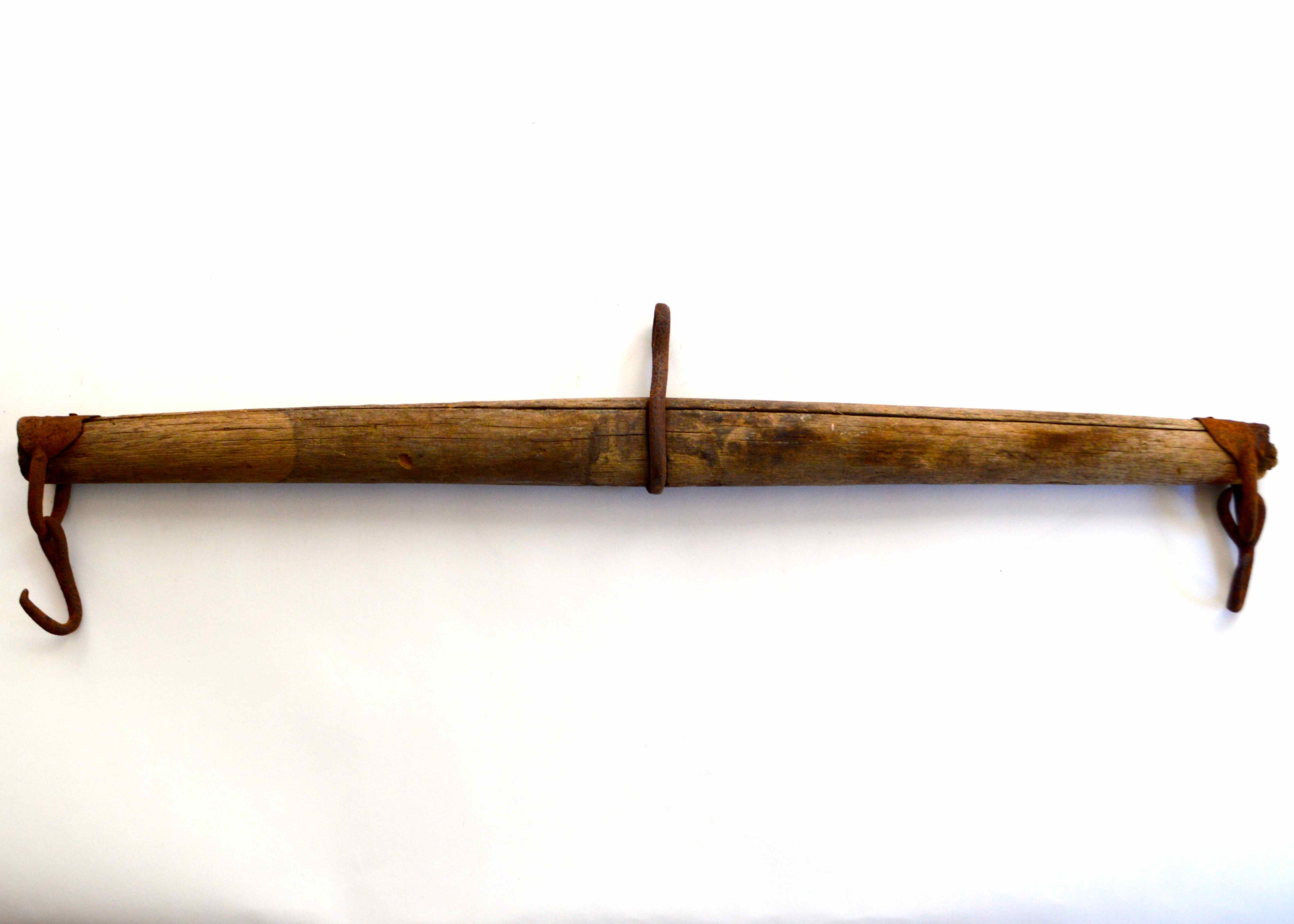 Antique Primitive Single Tree Yoke Harness
