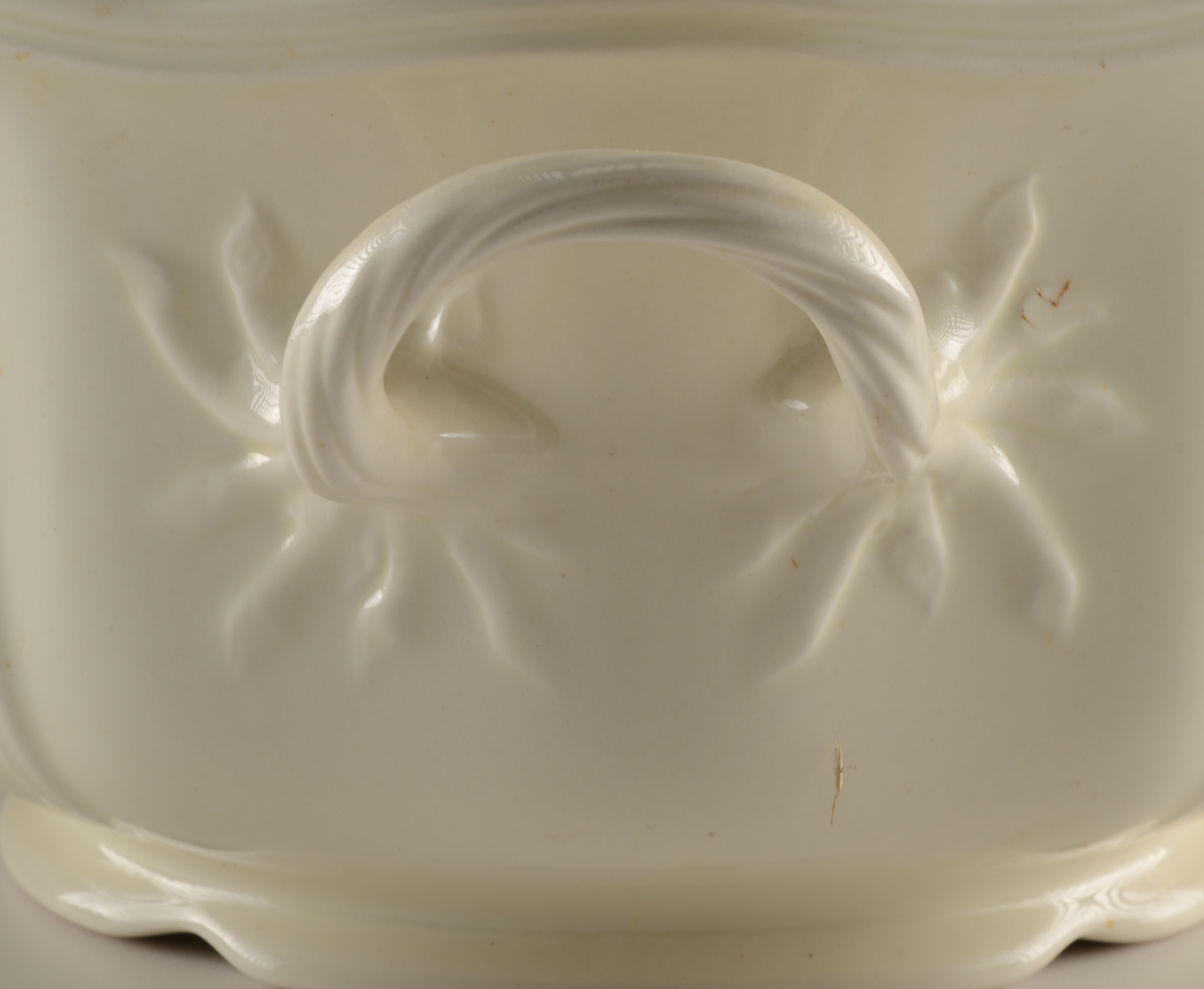 Two Covered Wedgwood and Crooksville Bowls