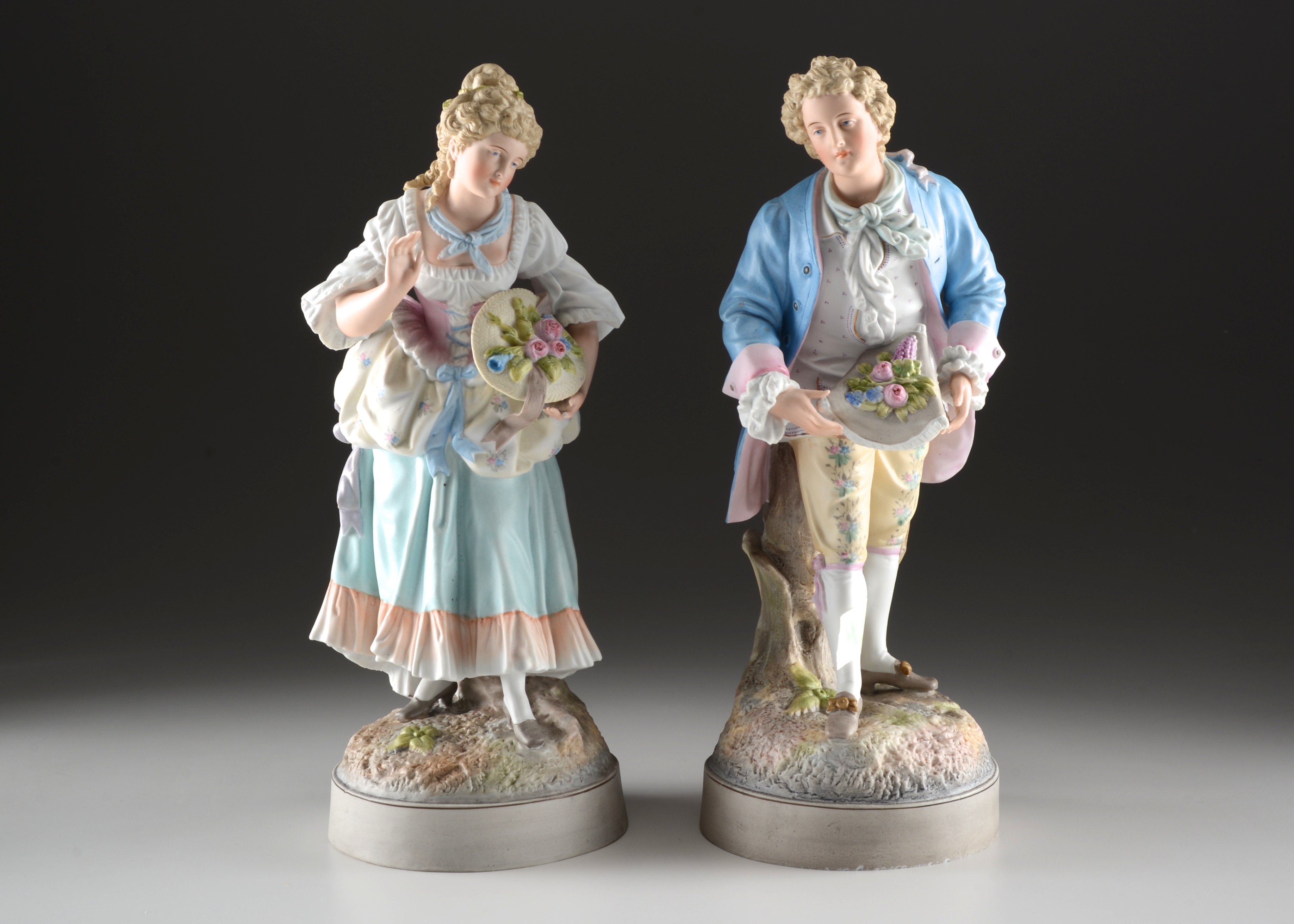 Large Porcelain Figurines