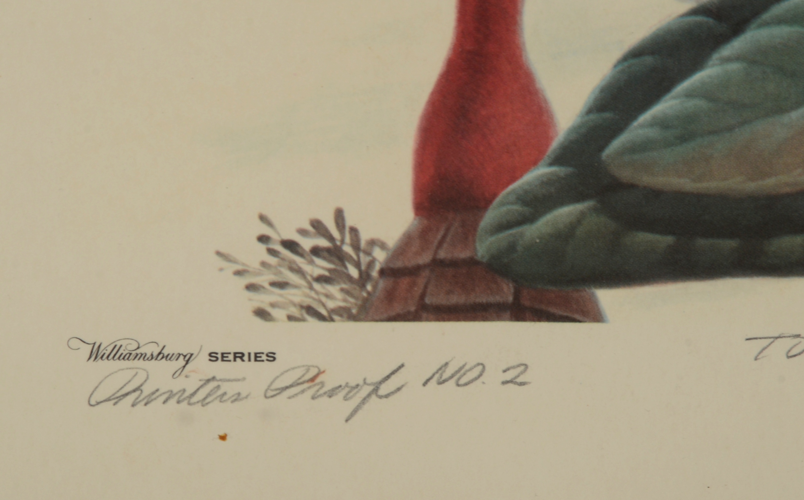 RARE John A. Ruthven Artist's Proof