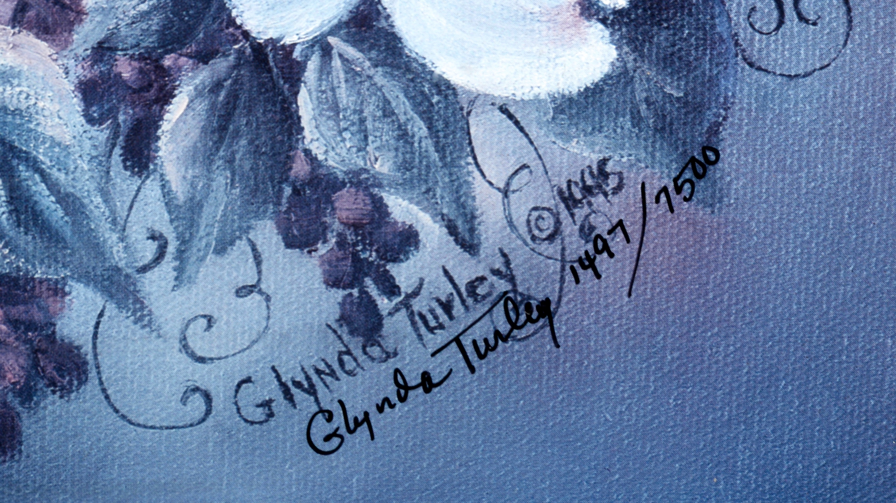 Signed and Numbered Print by Artist Glynda Turley