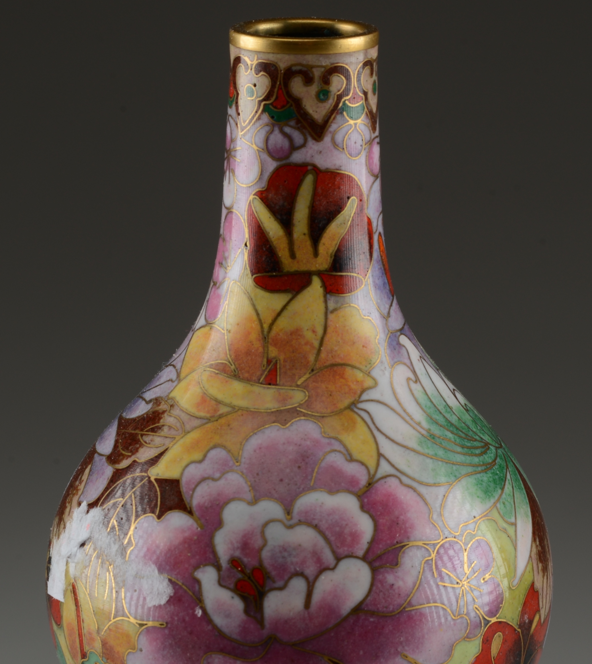 Cloisonne Bud Vase