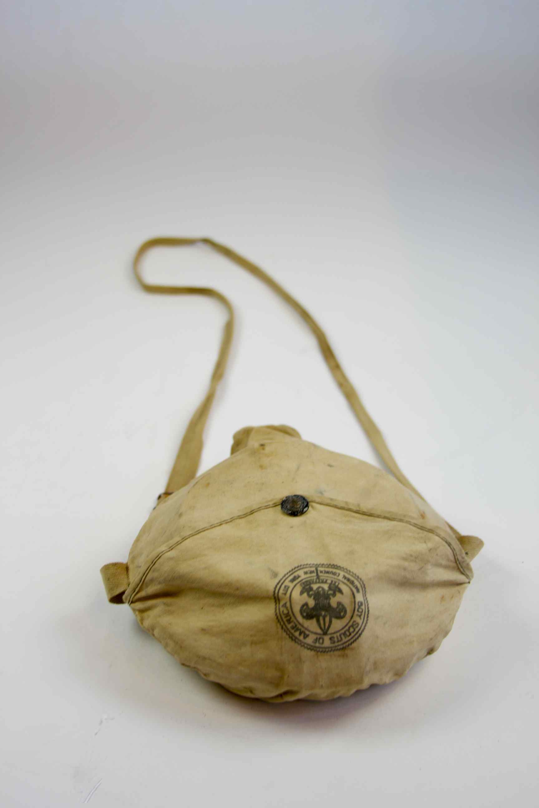 Vintage Boy Scouts Mess Kit and Carrying Bag