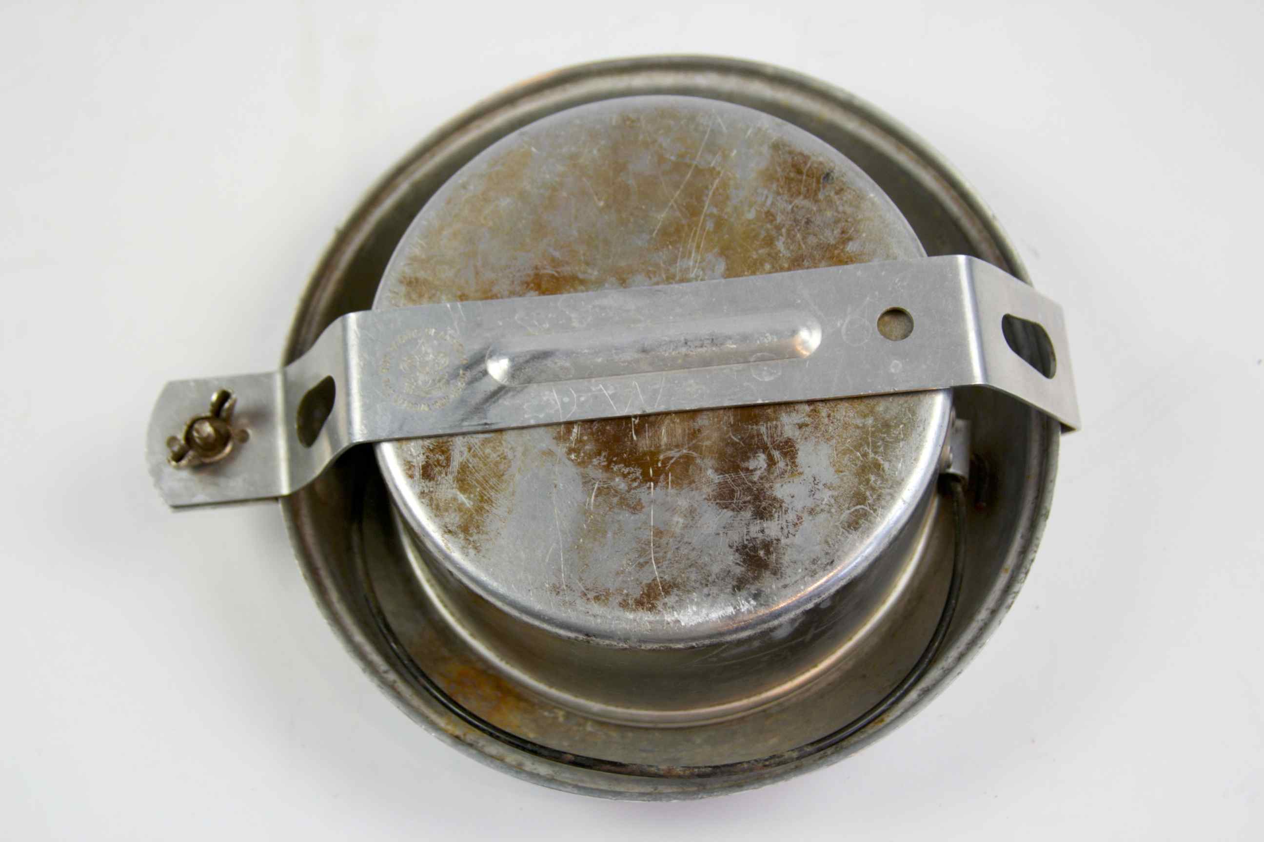 Vintage Boy Scouts Mess Kit and Carrying Bag