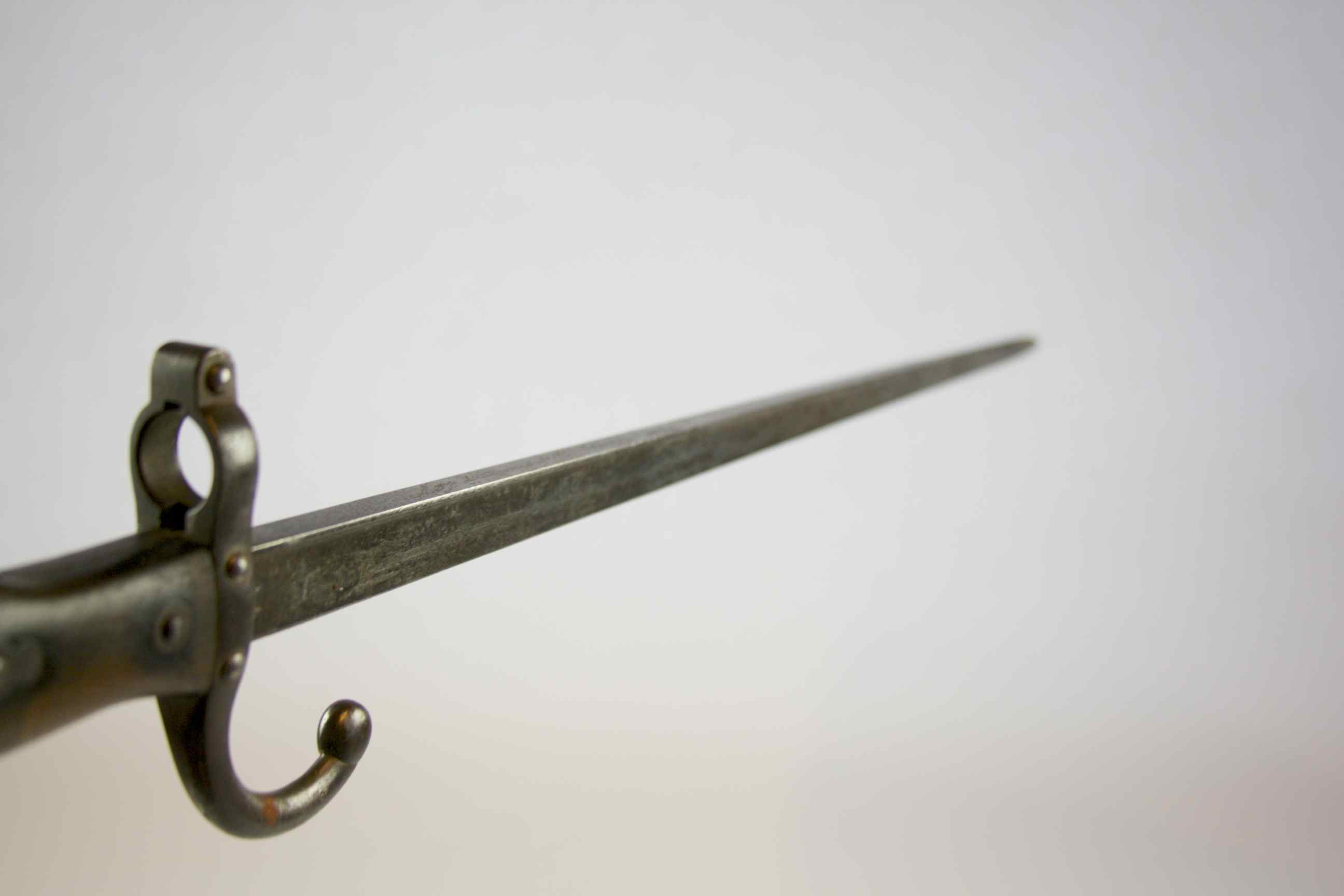 1880s French Infantry Bayonet with Scabbard