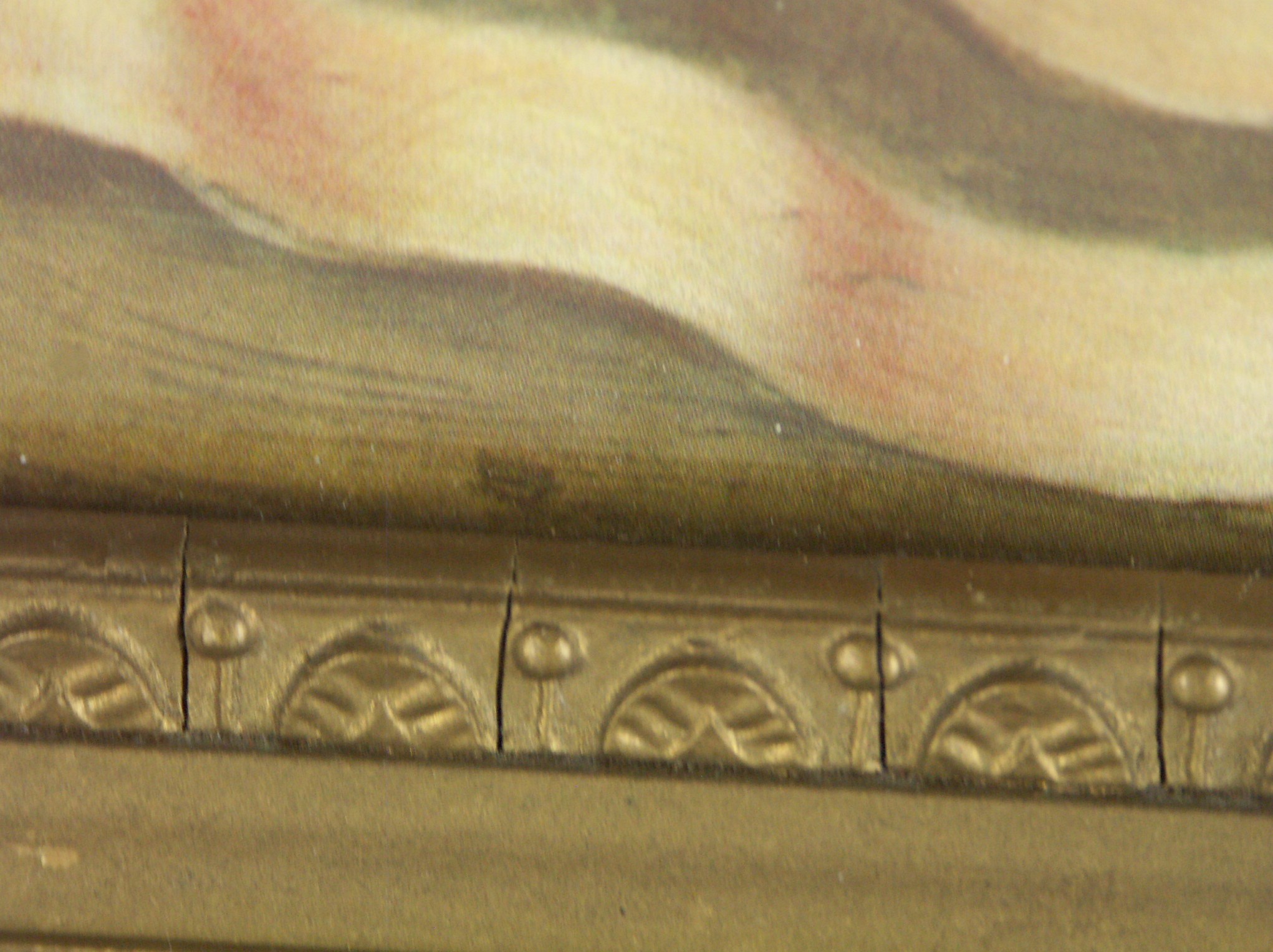 Antique C. Reichert 'Mischievous Kittens' Framed Print