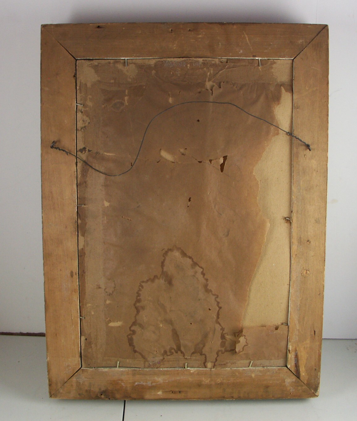 Antique C. Reichert 'Mischievous Kittens' Framed Print