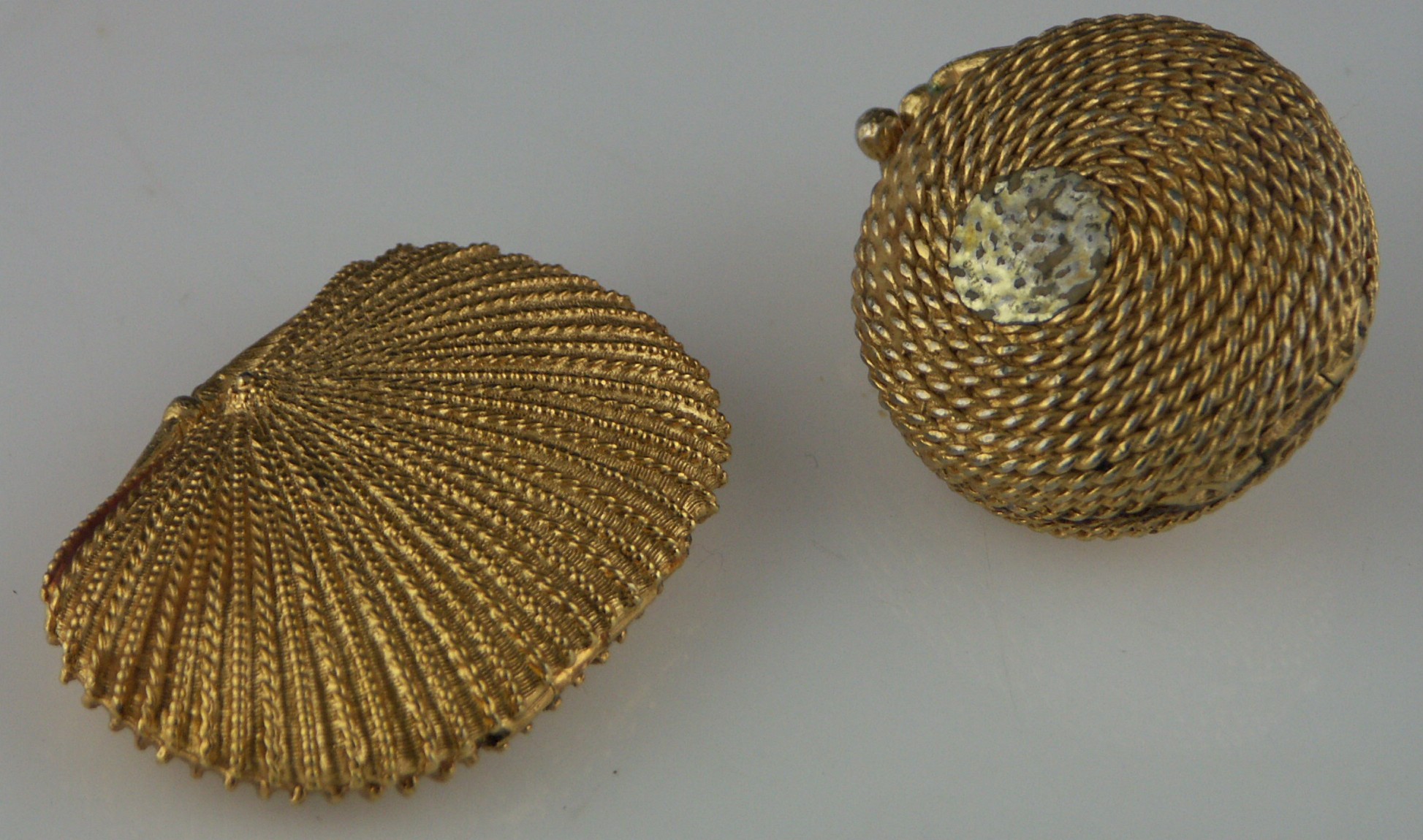 Two Vintage Estee Lauder Solid Perfume Compacts