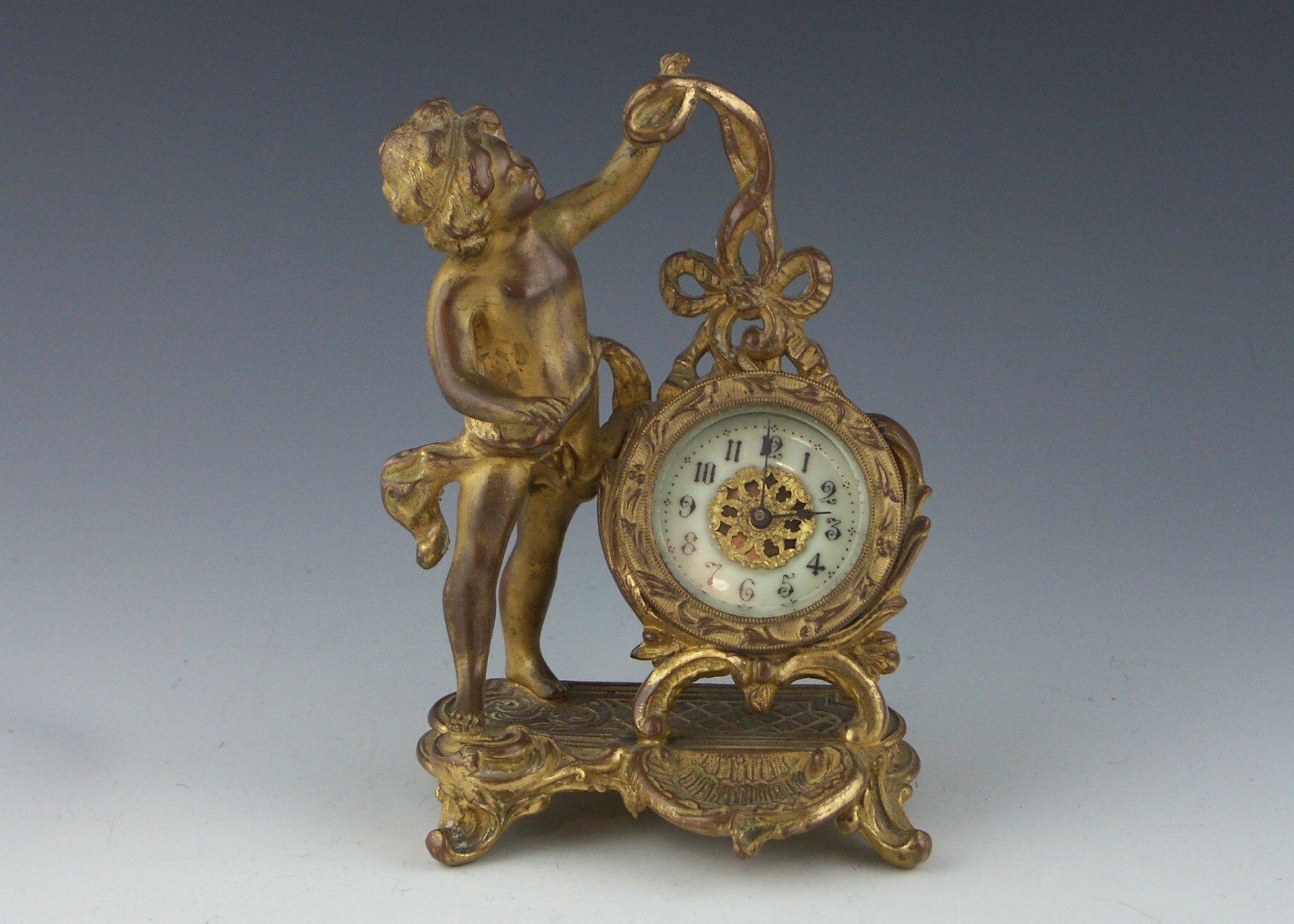 19th Century New Haven Art Nouveau Mantel Clock