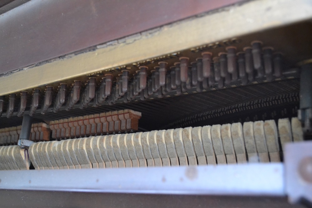 Vintage Wurlitzer Spinet Piano And Bench