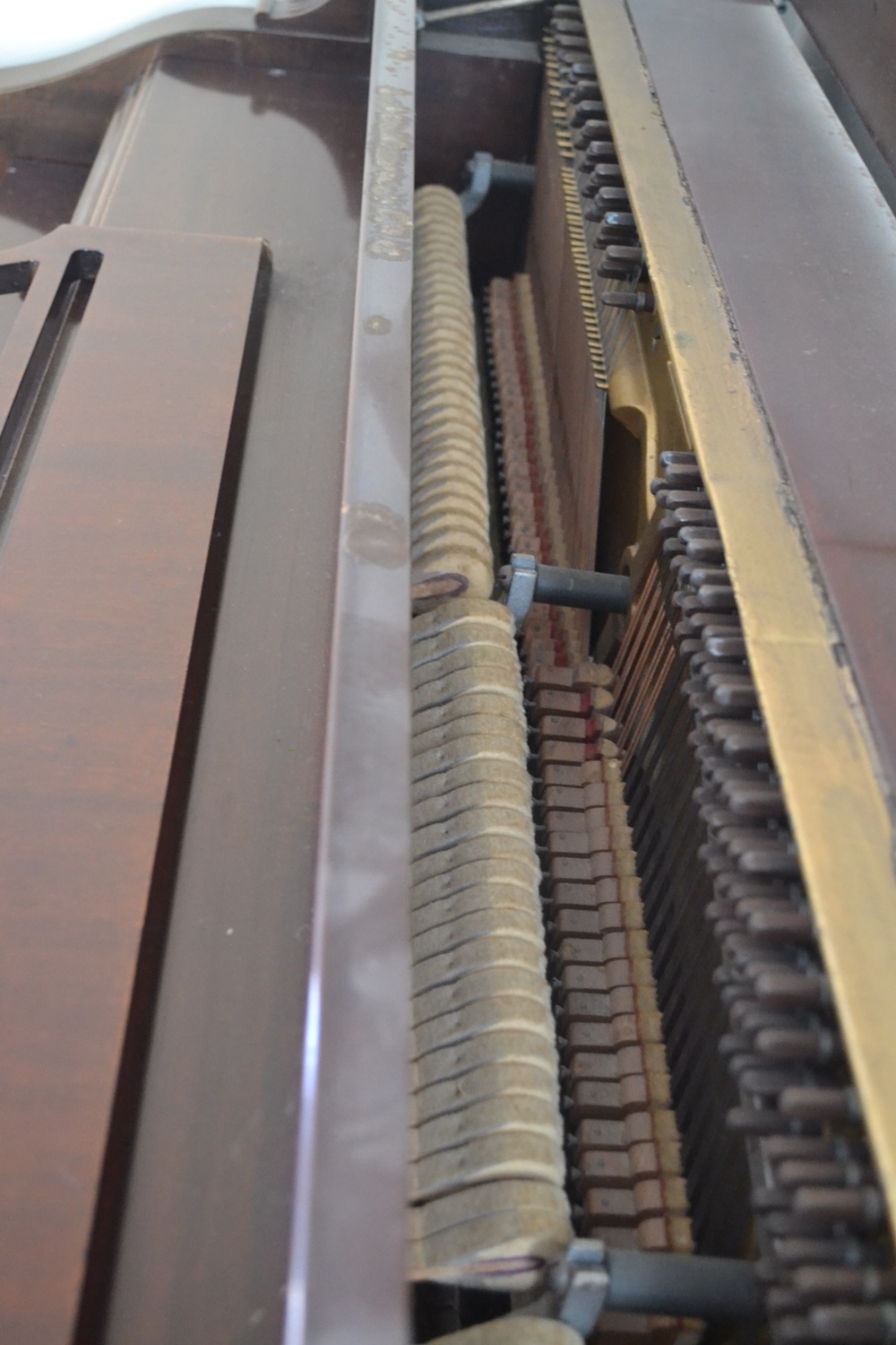 Vintage Wurlitzer Spinet Piano And Bench