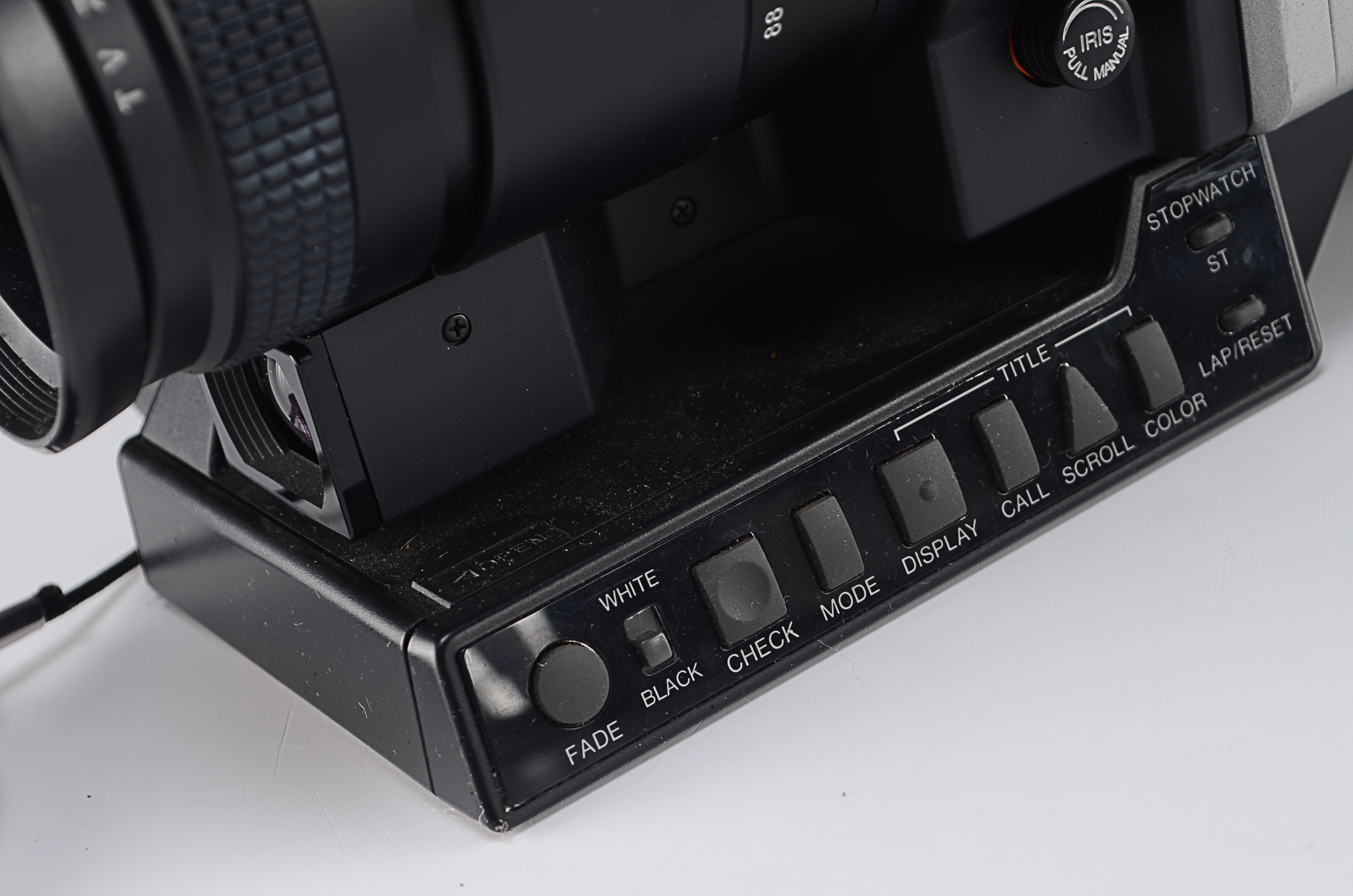 GE Newvicon and LXI Series VHS Video Cameras