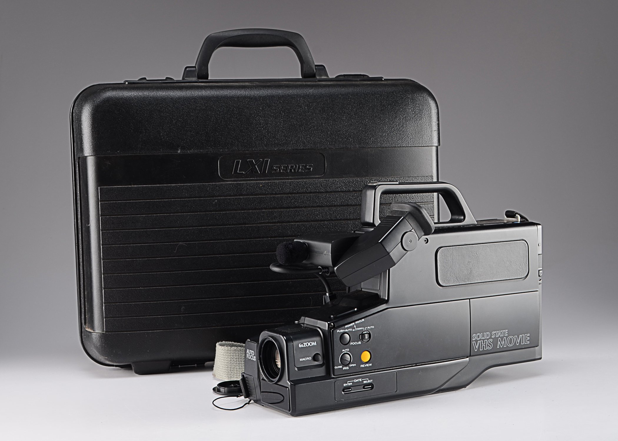 GE Newvicon and LXI Series VHS Video Cameras