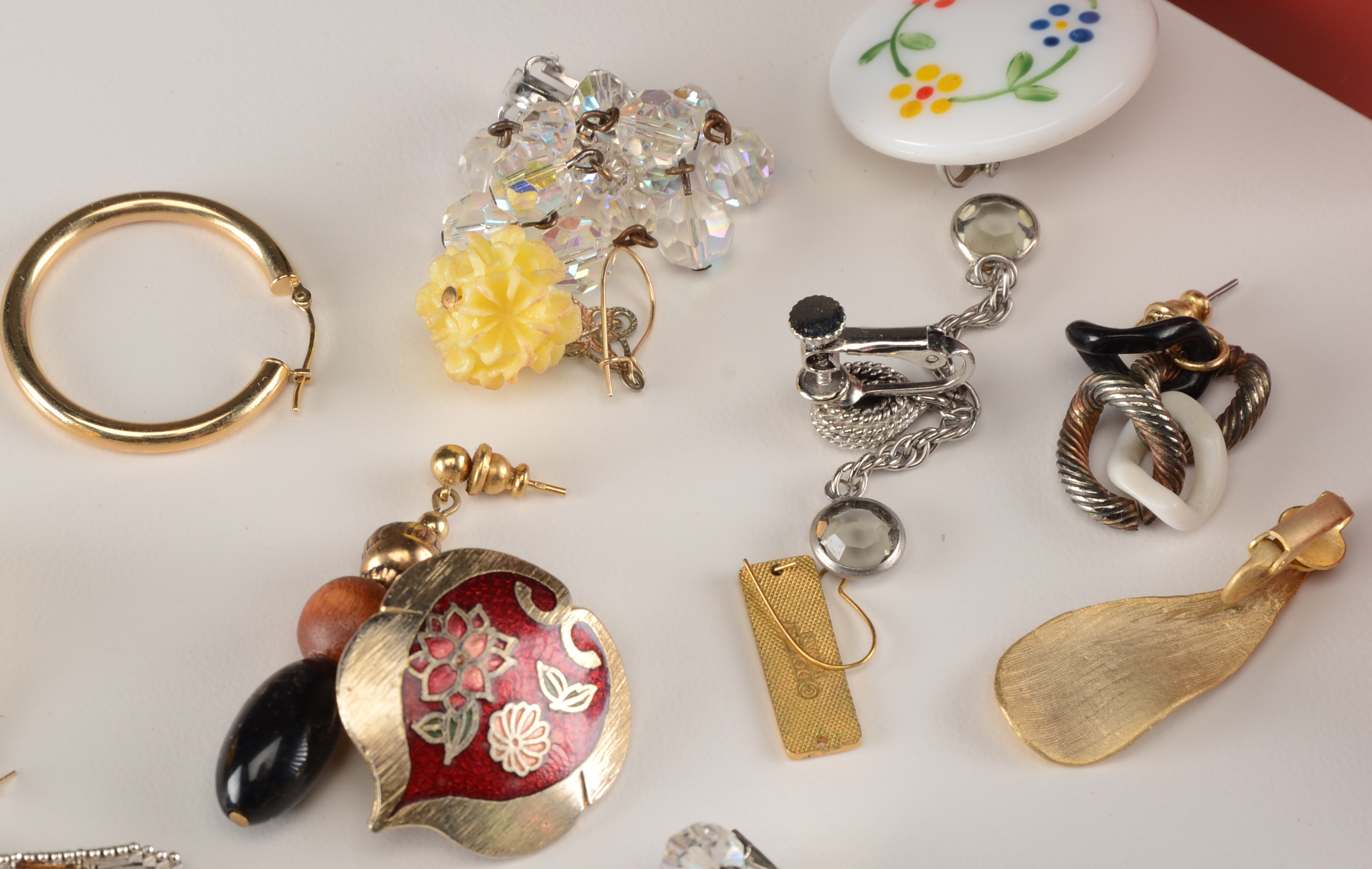 Assorted Costume Jewelry Earrings