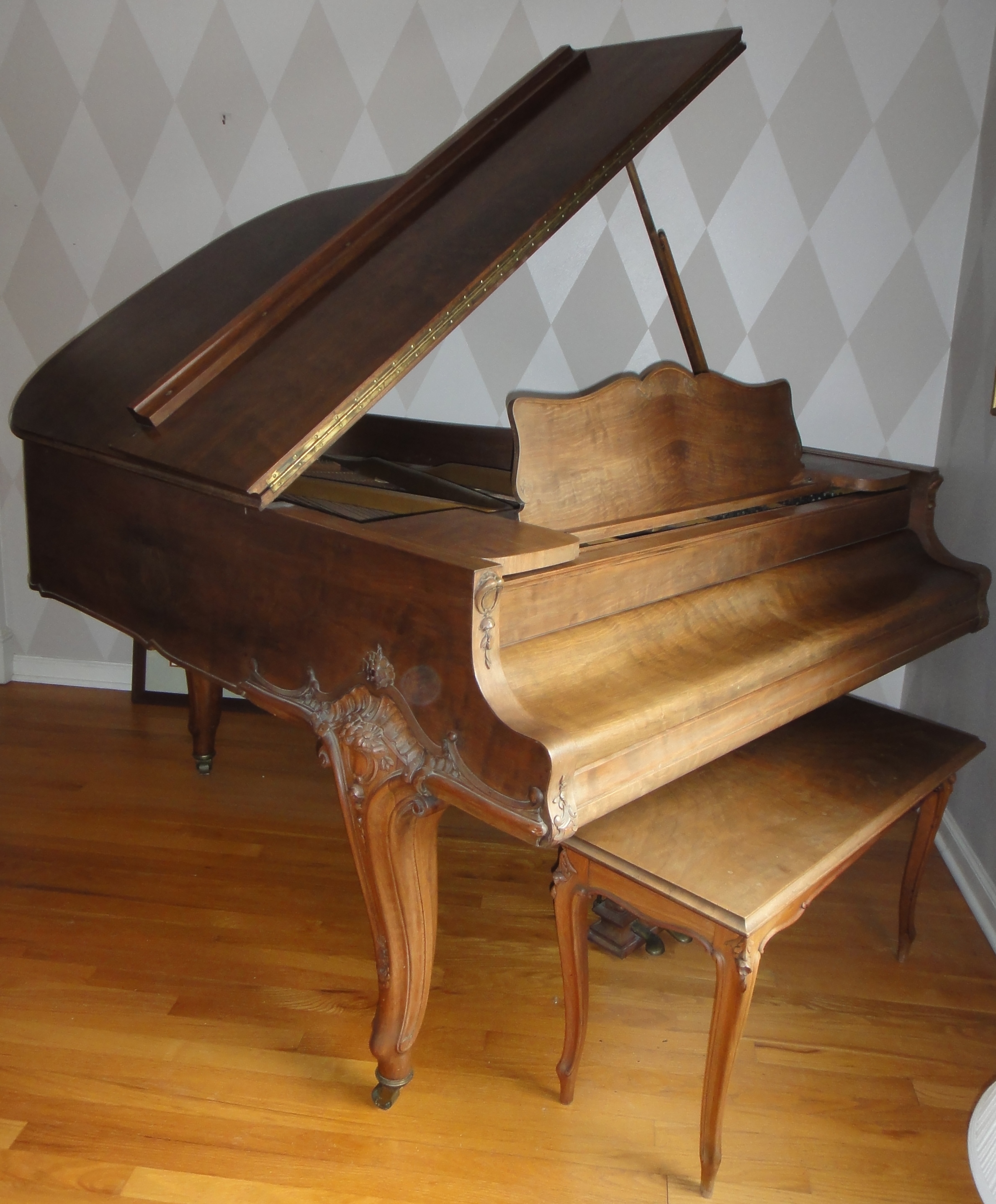 William Knabe & Co. Baby Grand Piano