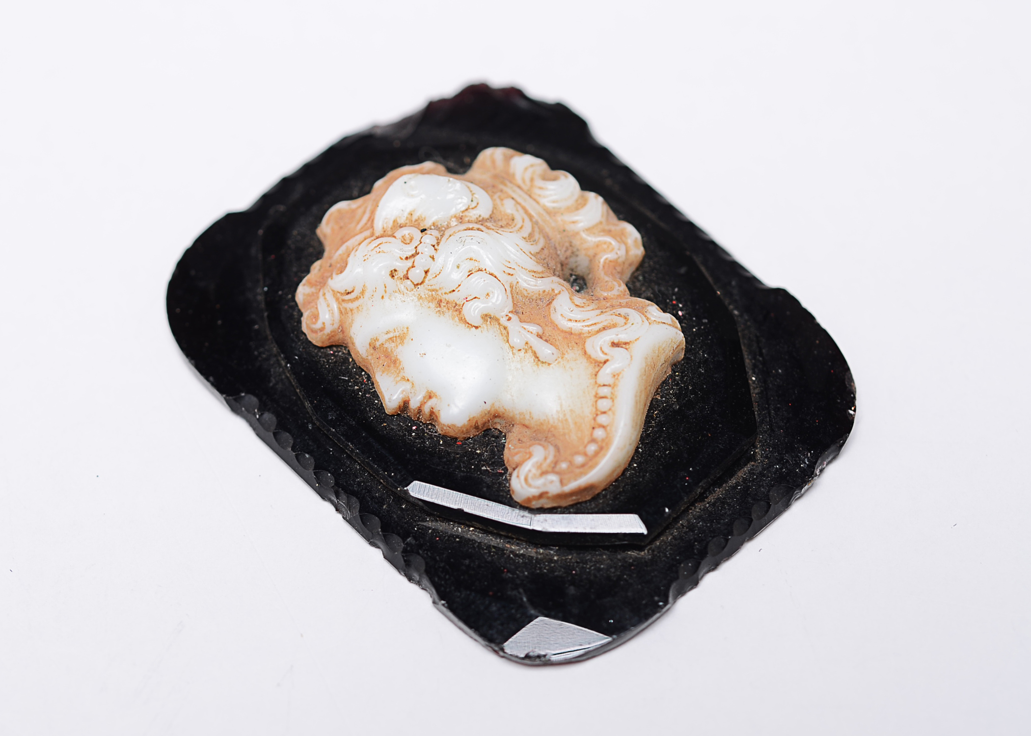 Two Vintage Carved Cameos