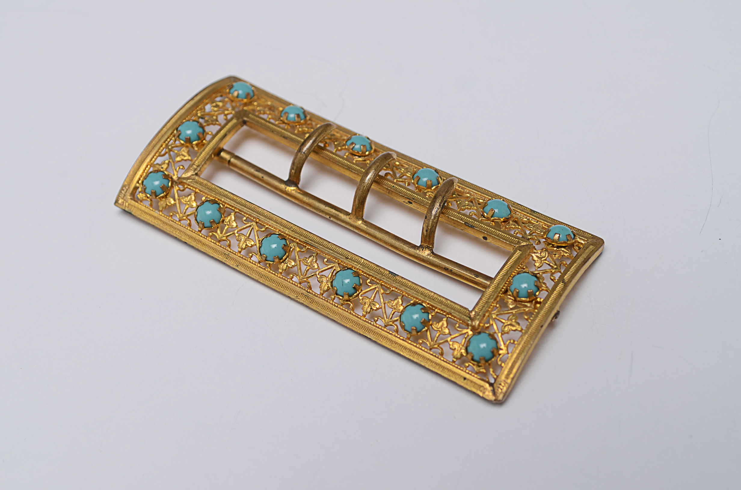 Four Vintage Jewelry Items Includes Coro Brooch