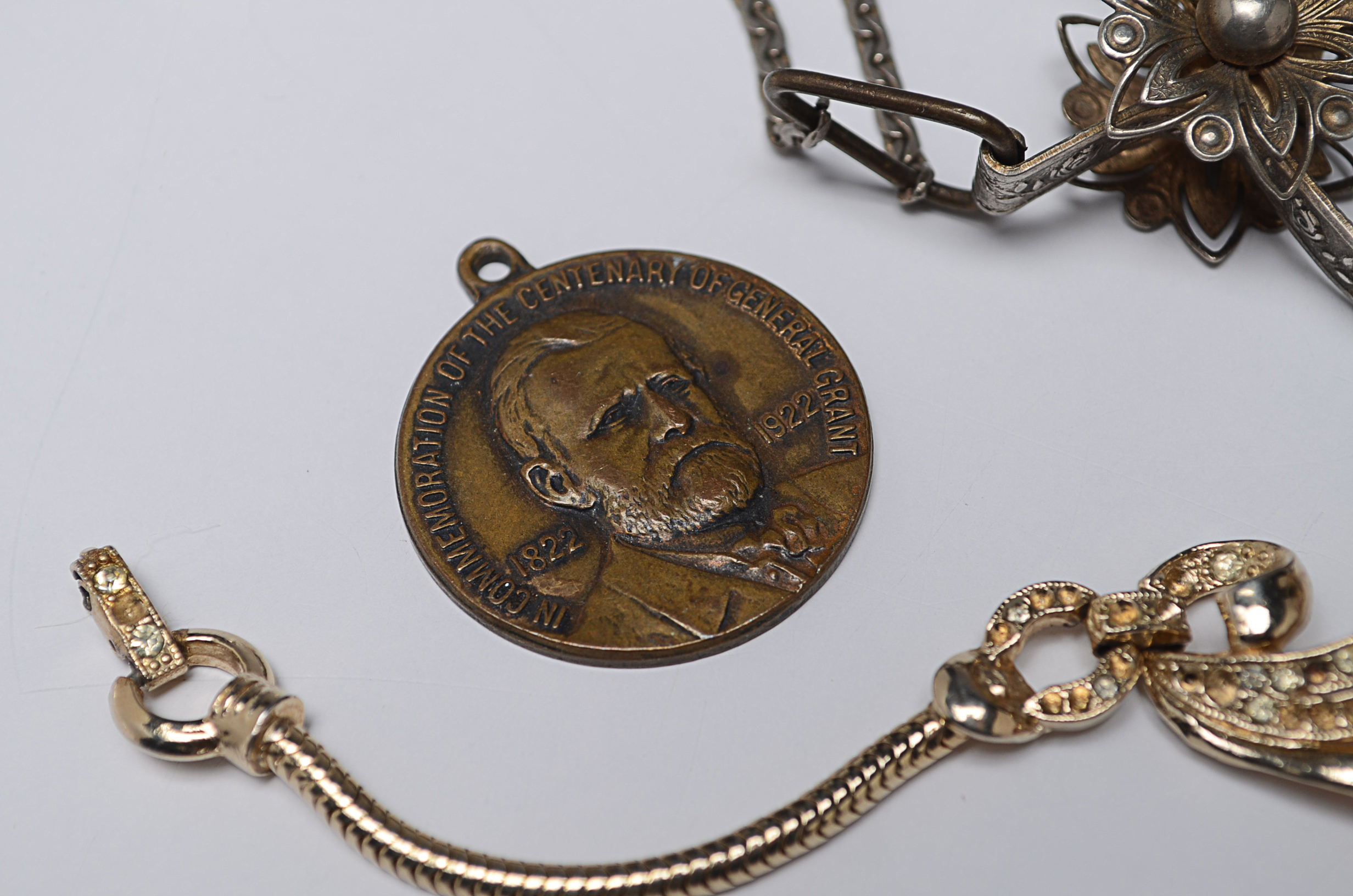 Assortment of Jewelry Items and Three Non-Jewelry Items