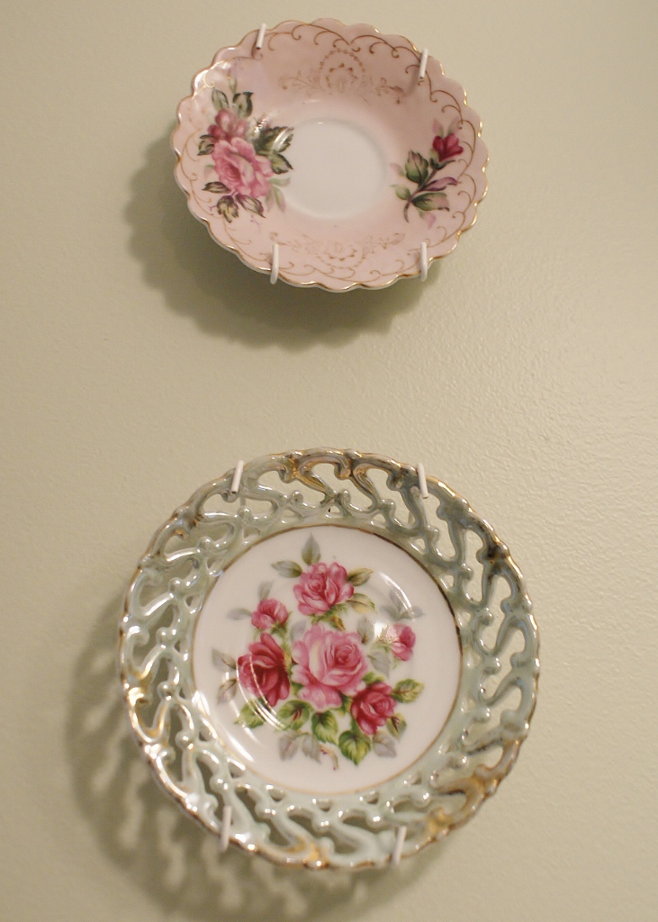 Pair of Vintage Saucers