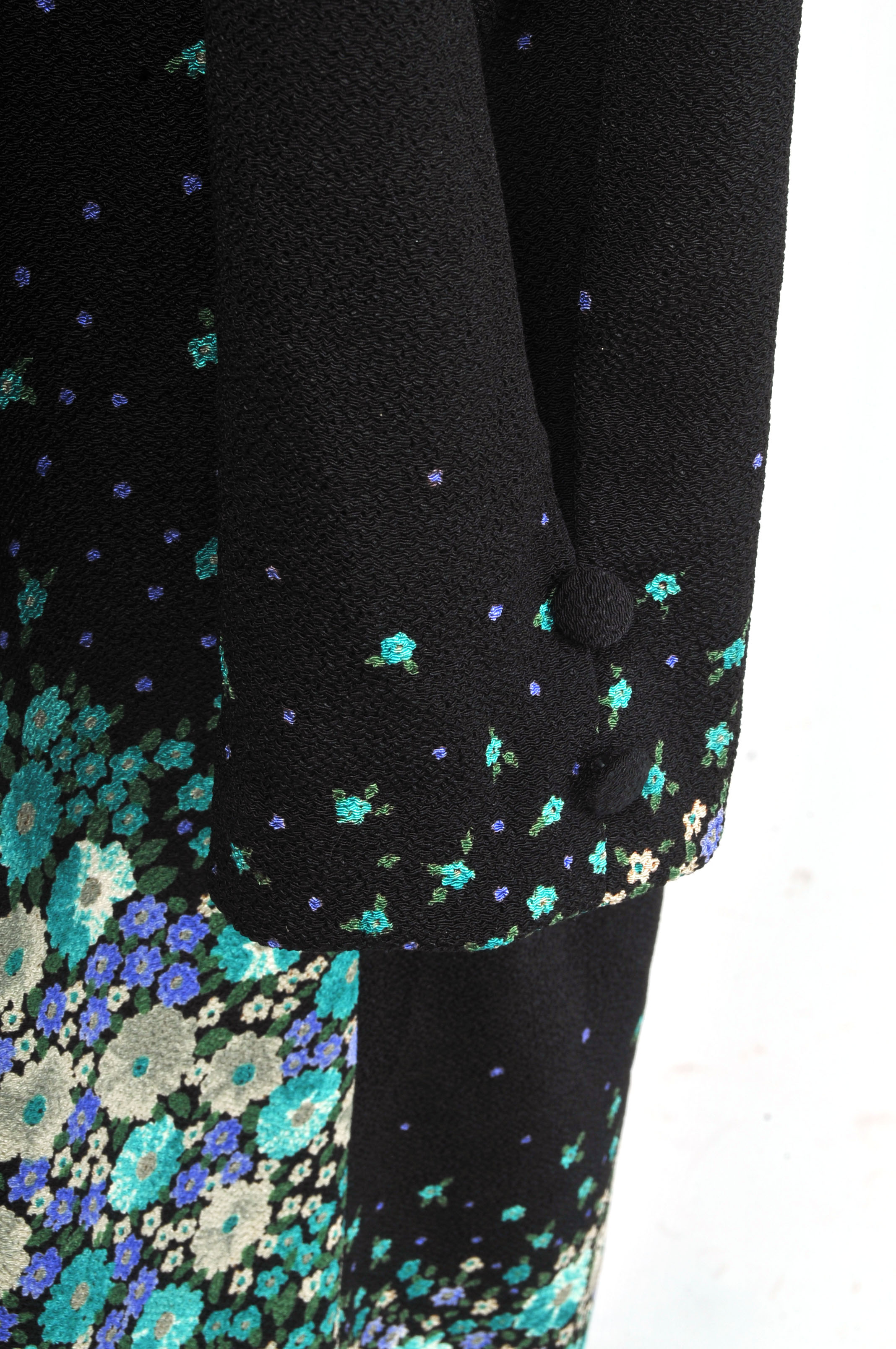 Vintage Hirota Original Print Dress 