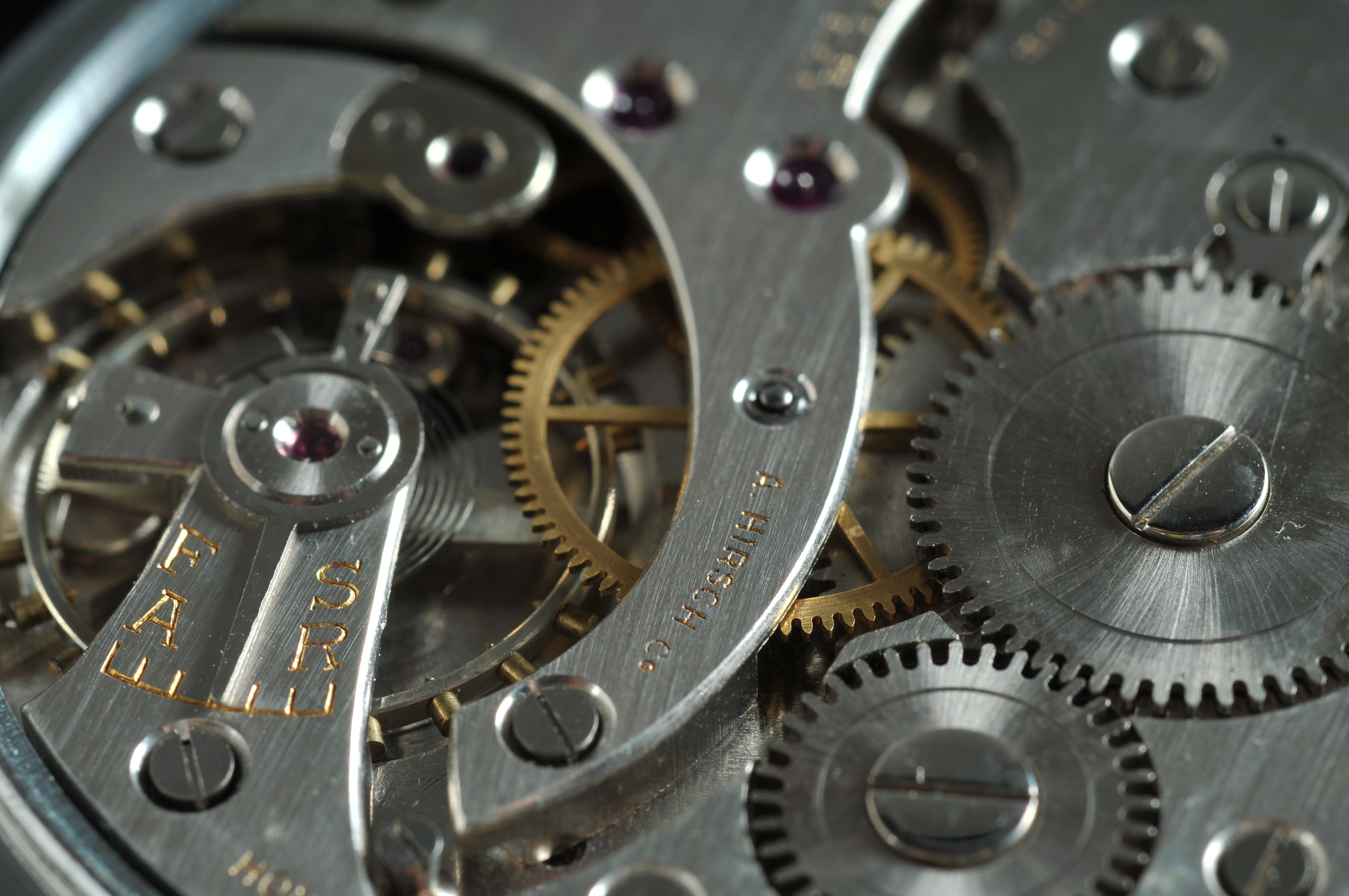 Vintage Allerton 17 Jewels Railroad Pocket Watch 