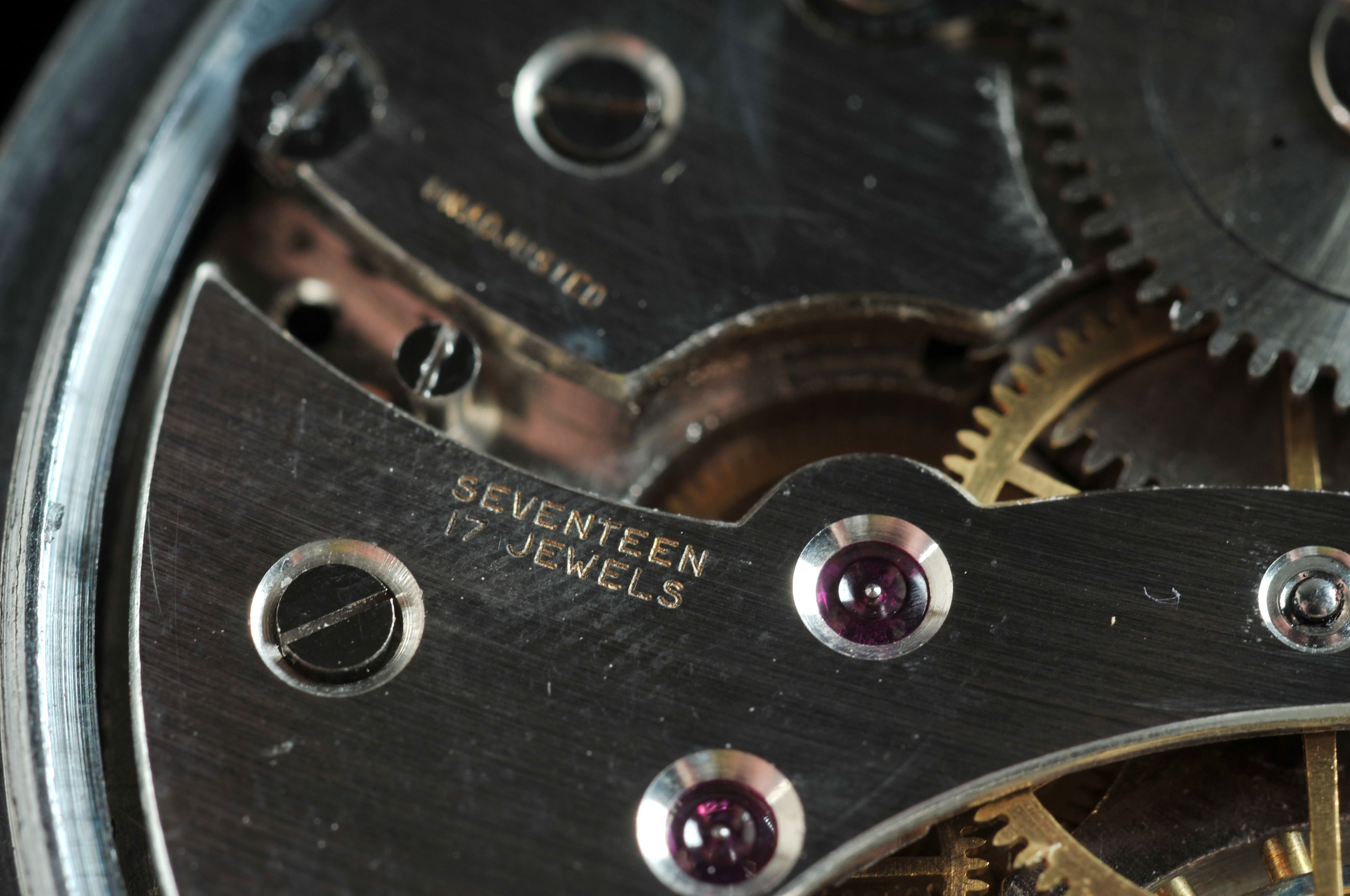 Vintage Allerton 17 Jewels Railroad Pocket Watch 