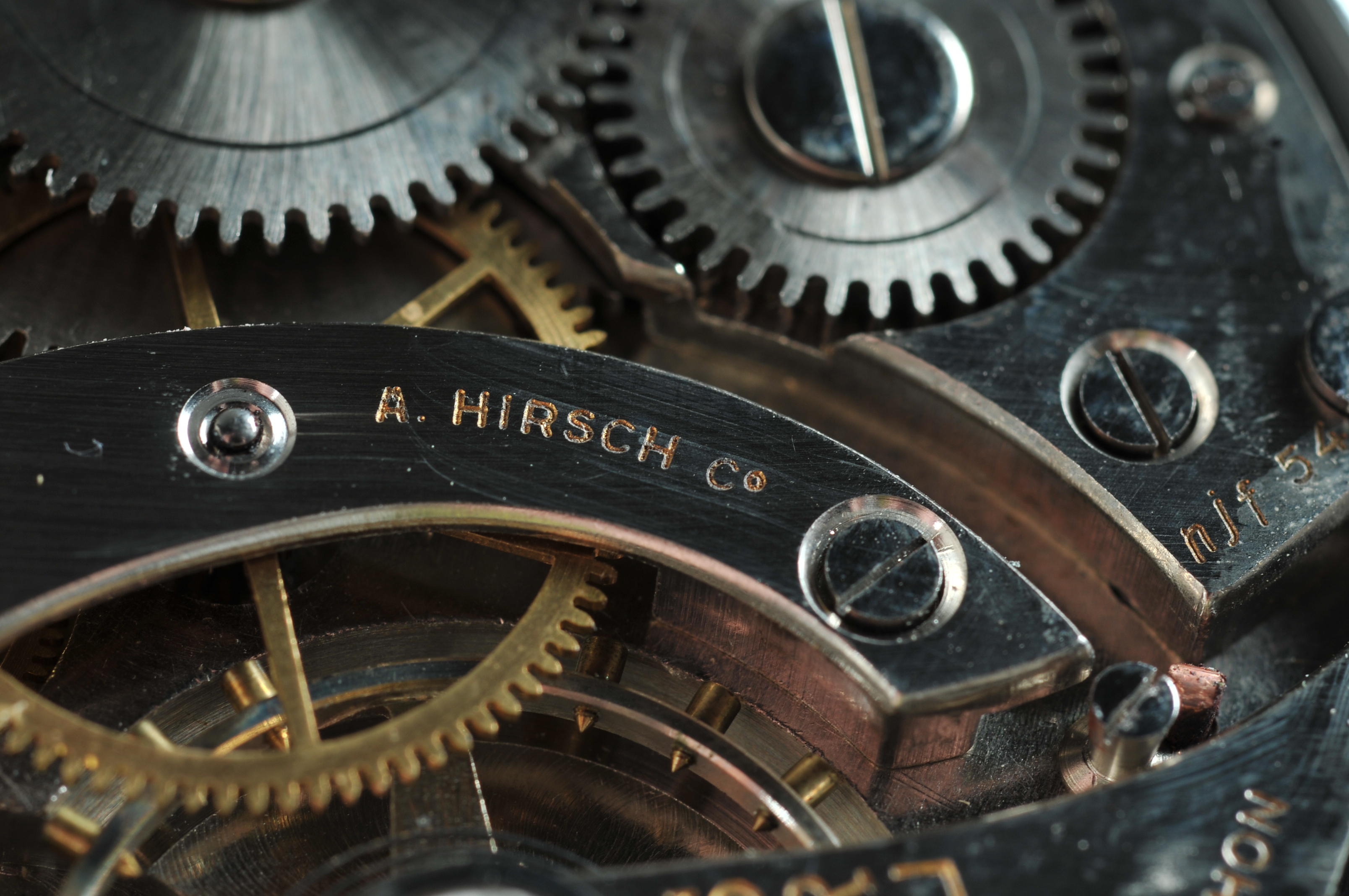 Vintage Allerton 17 Jewels Railroad Pocket Watch 