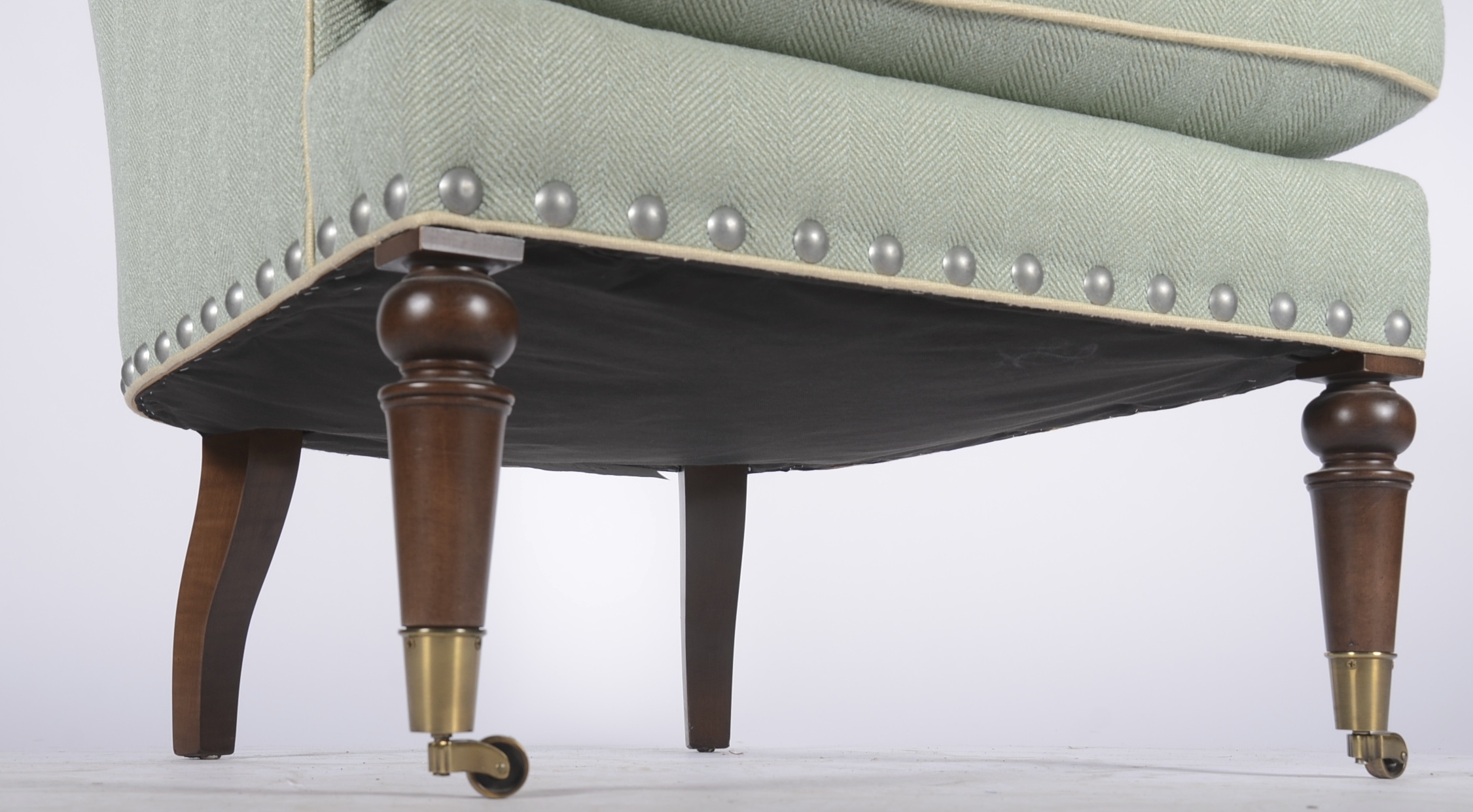 Wonderful Large Upholstered Wing Back Chair