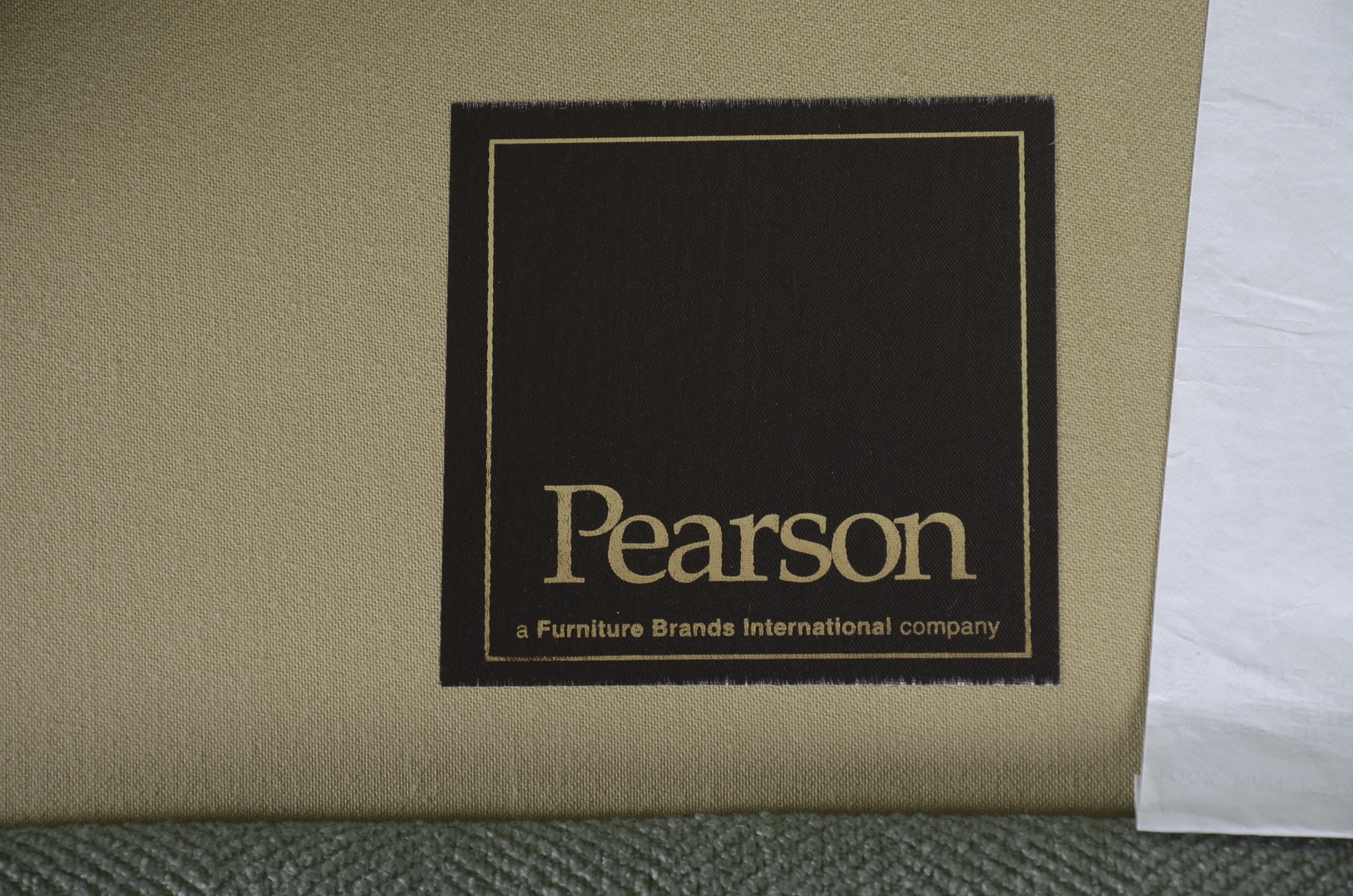 Wonderful Large Upholstered Wing Back Chair