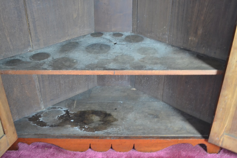 Vintage Corner Cupboard