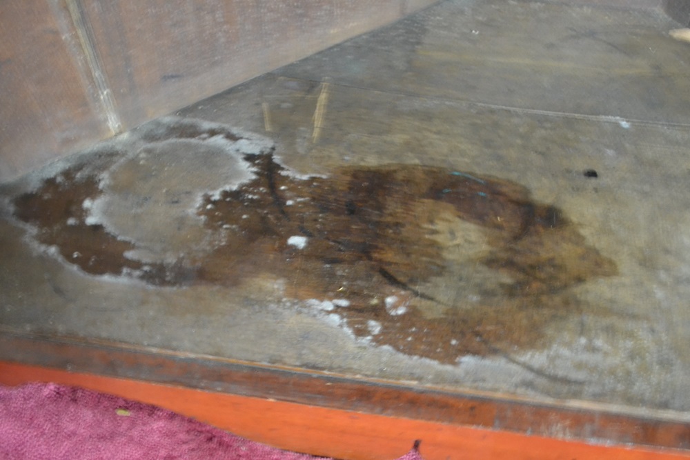 Vintage Corner Cupboard