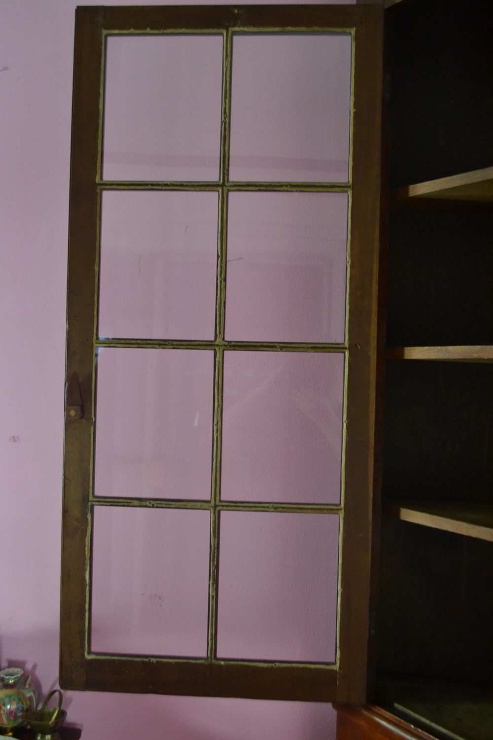 Vintage Corner Cupboard