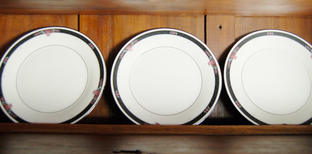 Victorian Stepback China Cabinet