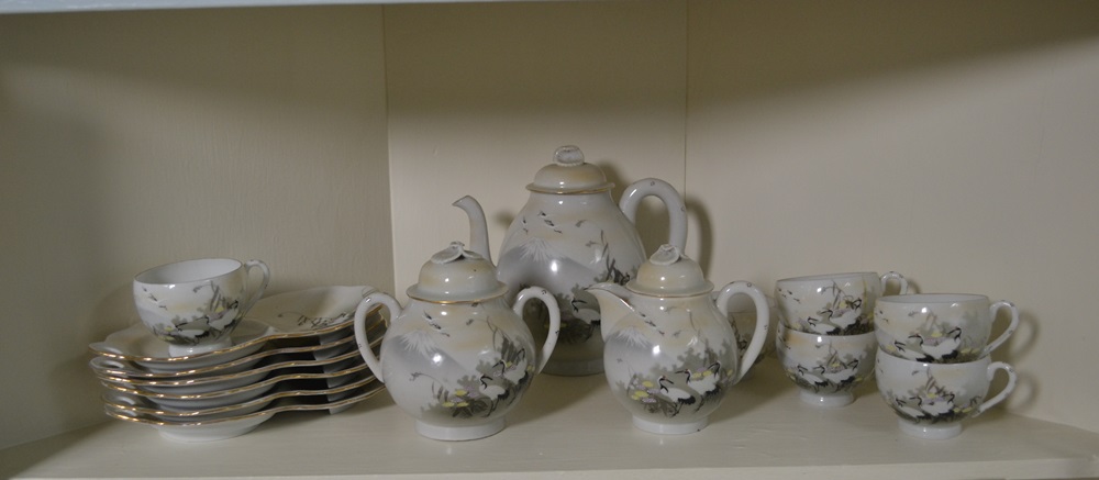 Vintage Japanese Tea Set