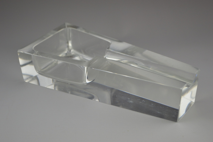 Crystal Ashtrays and Toothpick Holder ... Cocktail anyone? 