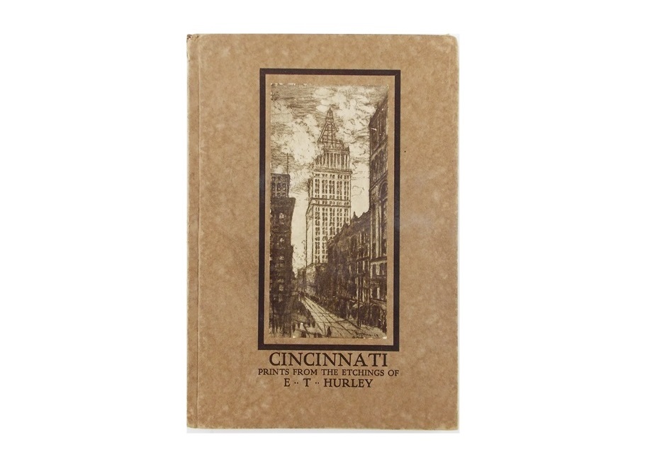 An Exceptional ET Hurley Painting in the Original Frame Titled "An Old Quilt"