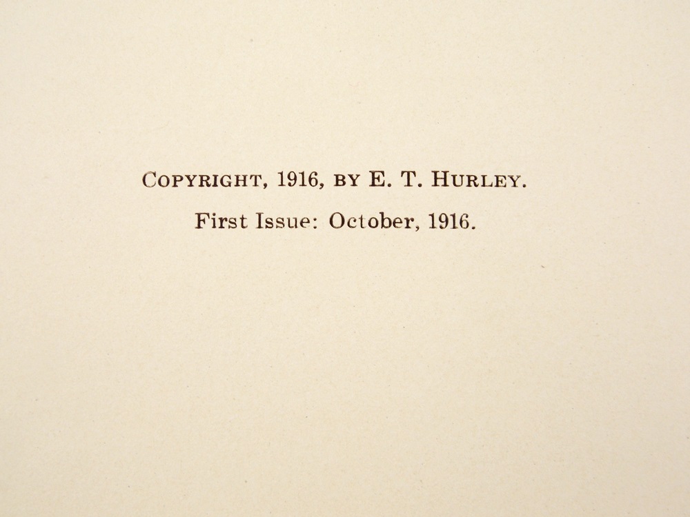 An Exceptional ET Hurley Painting in the Original Frame Titled "An Old Quilt"